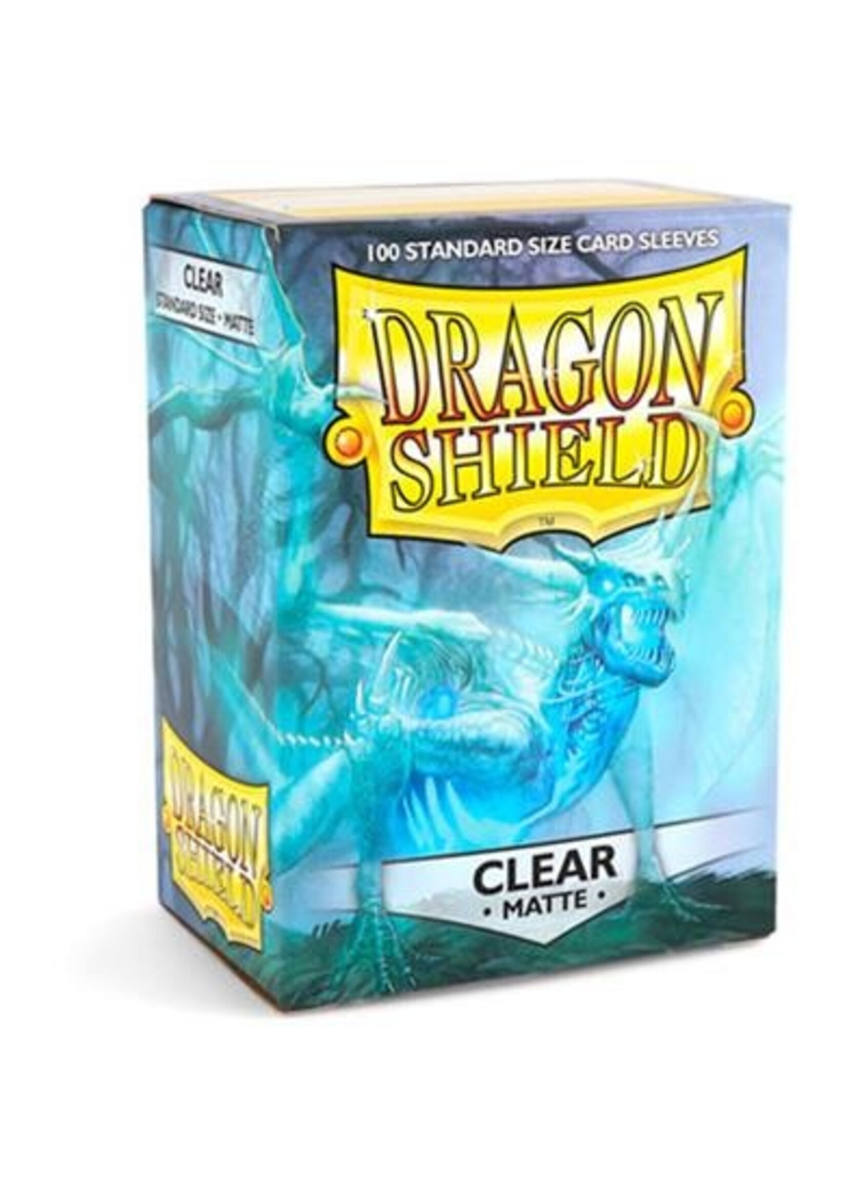 Dragonshield Dragonshield 100 Box Sleeves Matte Clear