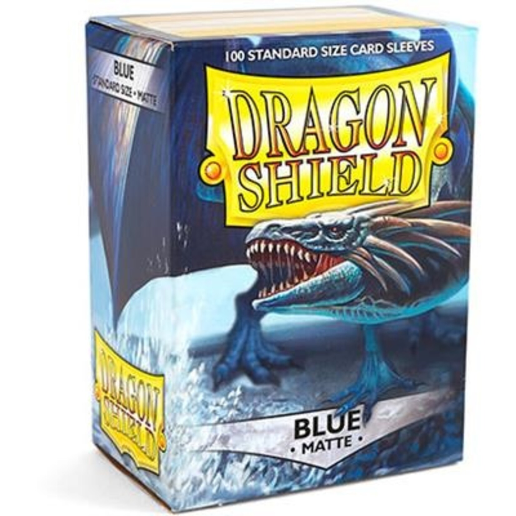 Dragonshield Dragonshield 100 Box Sleeves Matte Blue