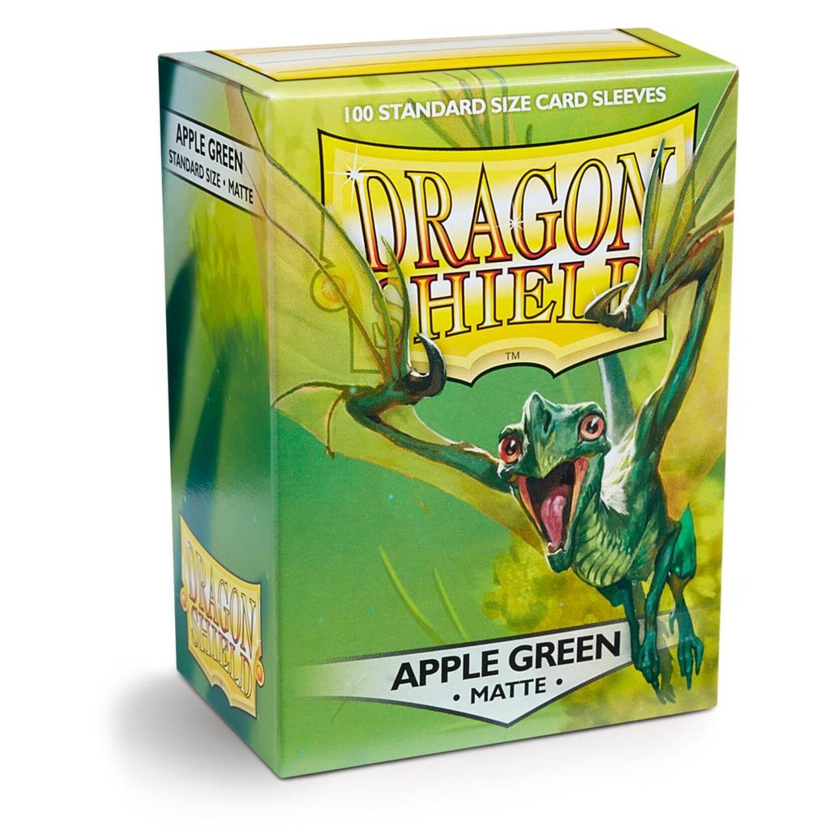 Dragonshield Dragonshield 100 Box Sleeves Matte Apple Green