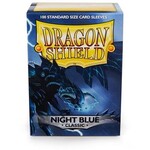 Dragonshield Dragonshield 100 Box Sleeves Classic Night Blue **