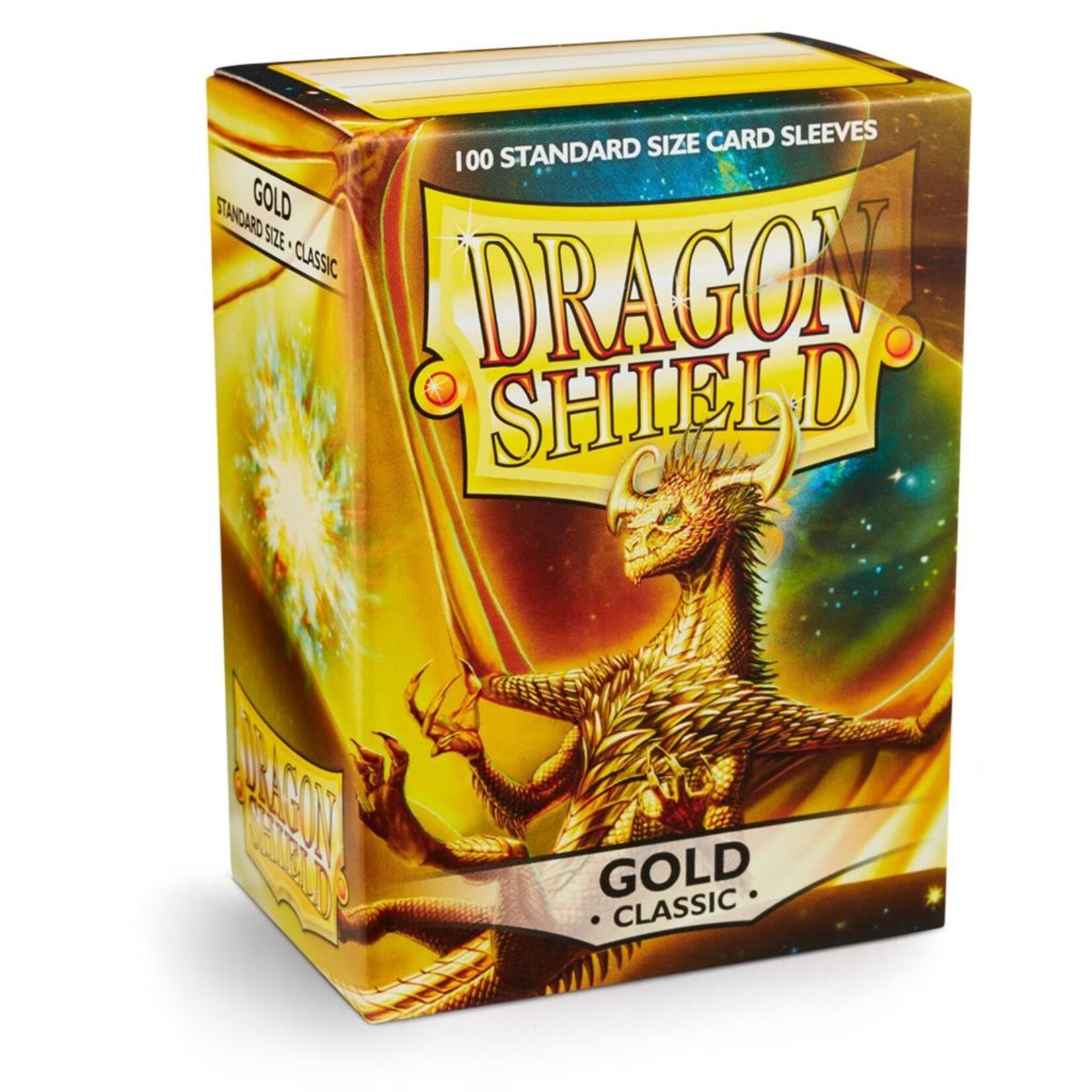 Dragonshield Dragonshield 100 Box Sleeves Classic Gold **