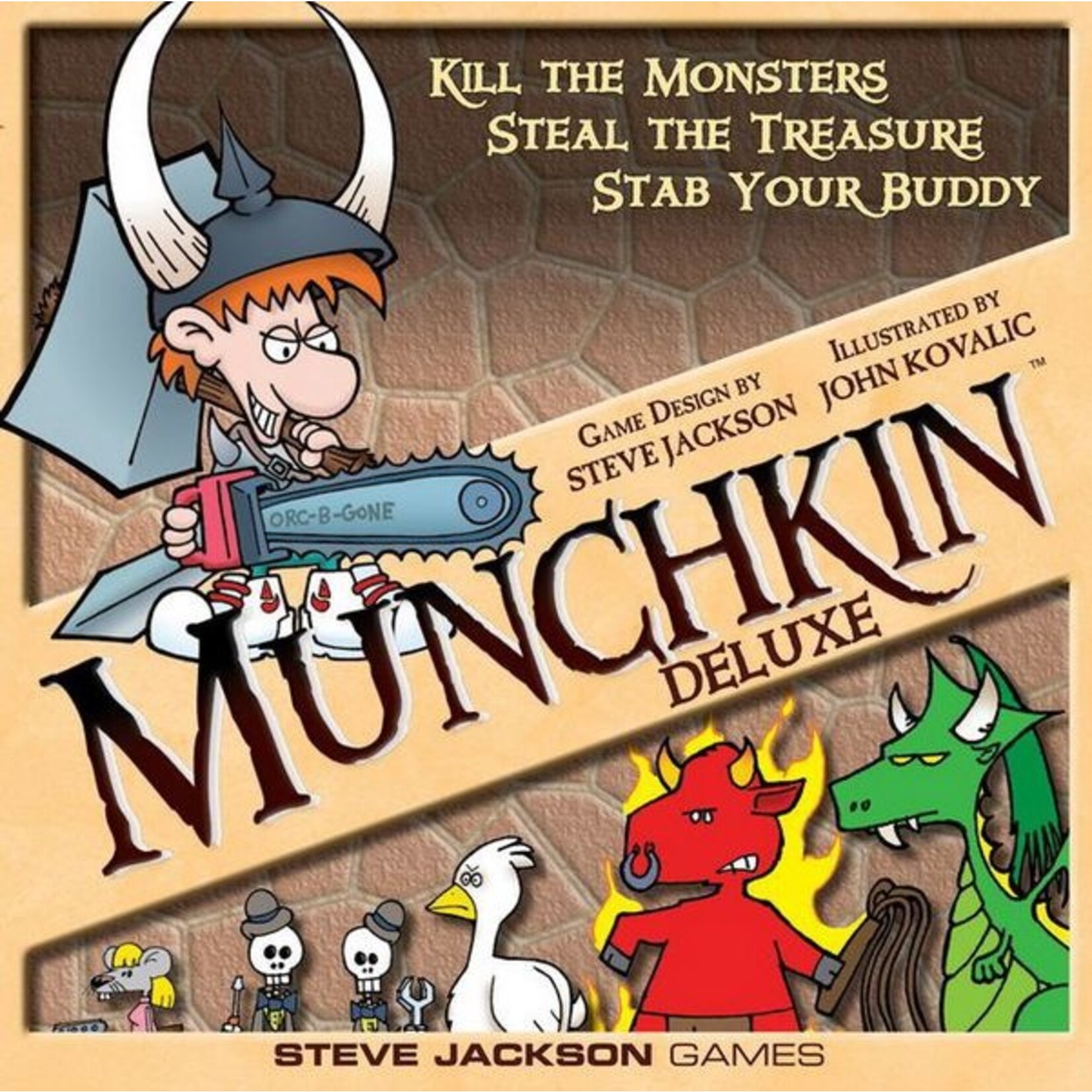 Steve Jackson Games Munchkin Deluxe (EN)
