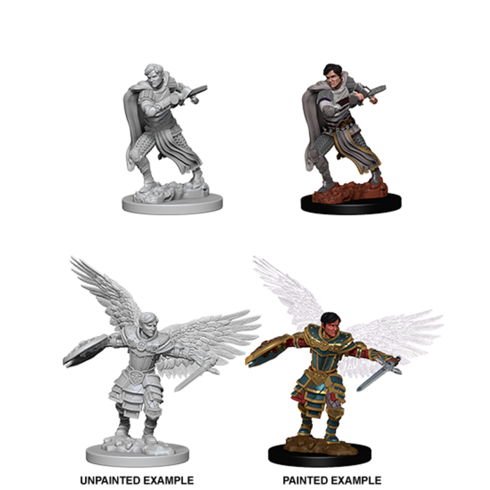 Wizkids D&D Nolzur's Marvelous Miniatures Aasimar Fighter Male