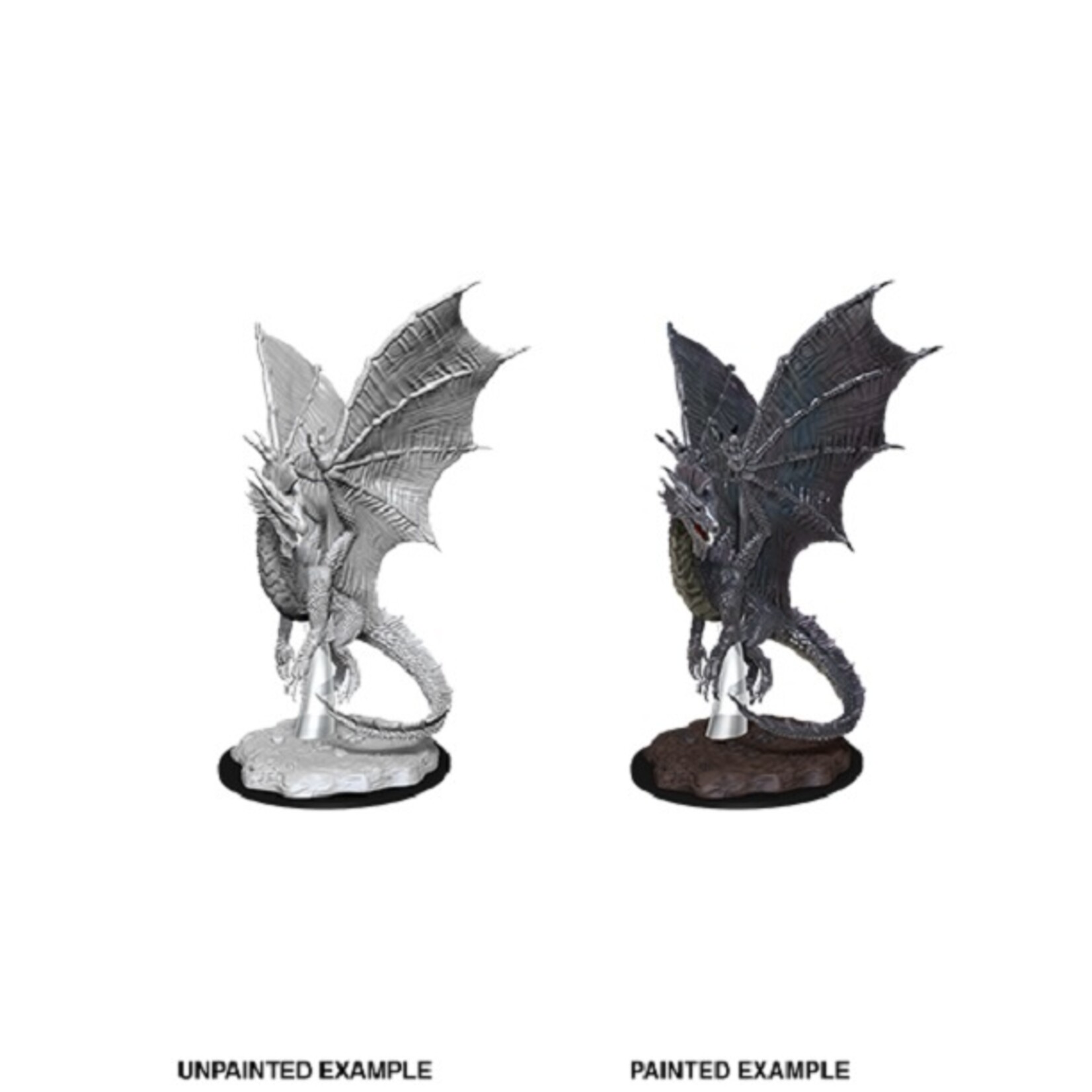Wizkids D&D Nolzur's Marvelous Miniatures Young Silver Dragon