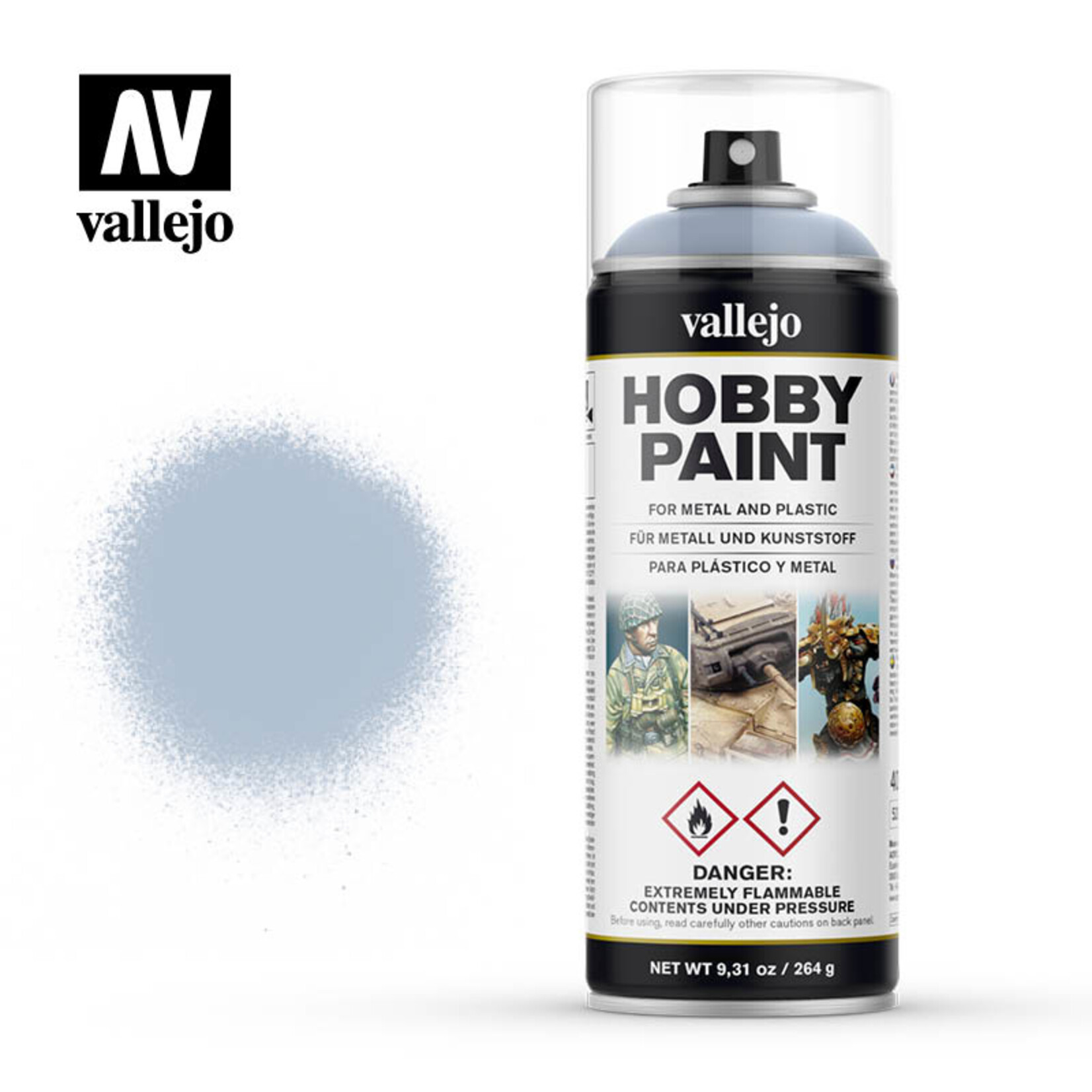 Vallejo Vallejo Spray Primer Wolf Grey