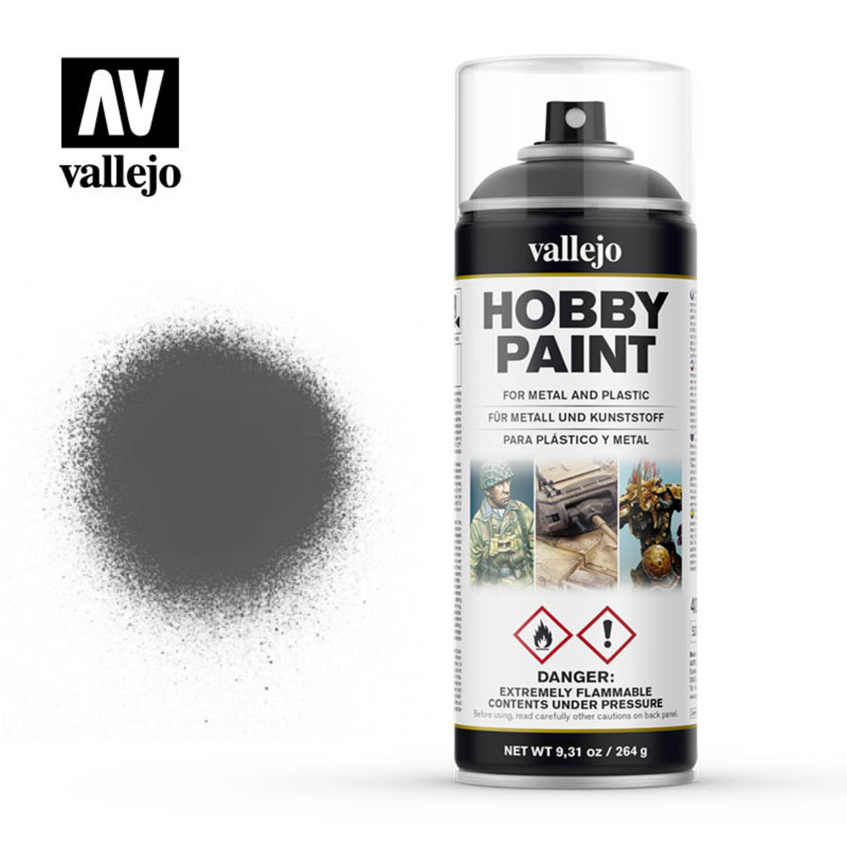 Vallejo Vallejo Spray Primer UK Bronze Green