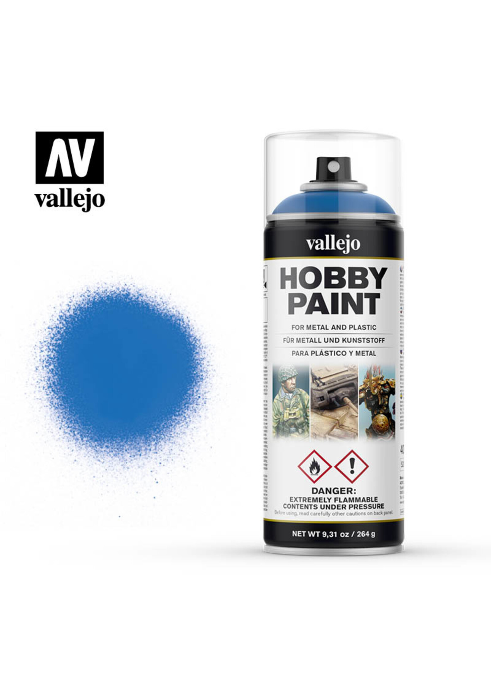 Vallejo Vallejo Spray Primer Magic Blue