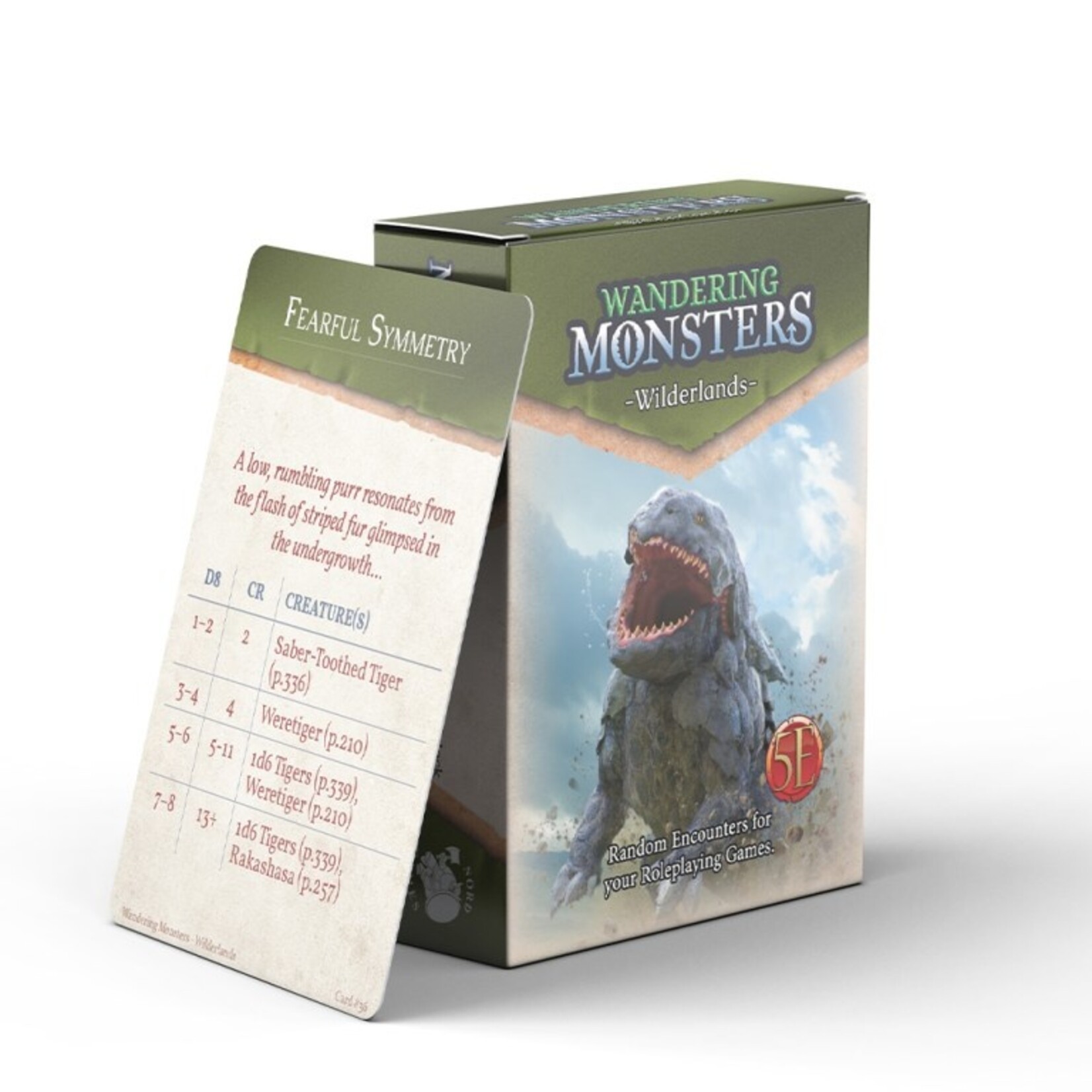 Nord Games D&D 5e Wandering Monsters - Wilderlands