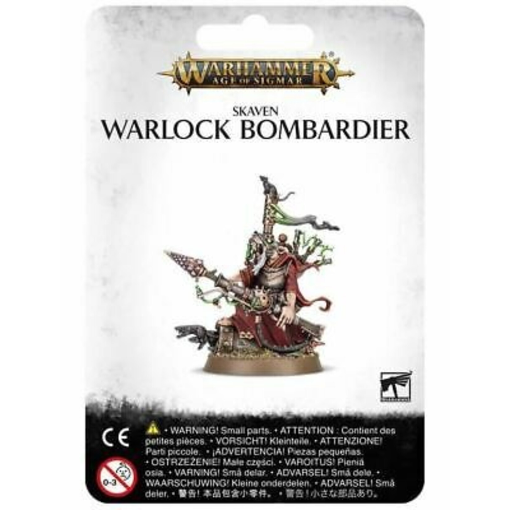 Games Workshop Skaven Warlock Bombardier