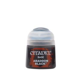 Citadel (Games Workshop) Citadel Base: Abaddon Black (12ml)