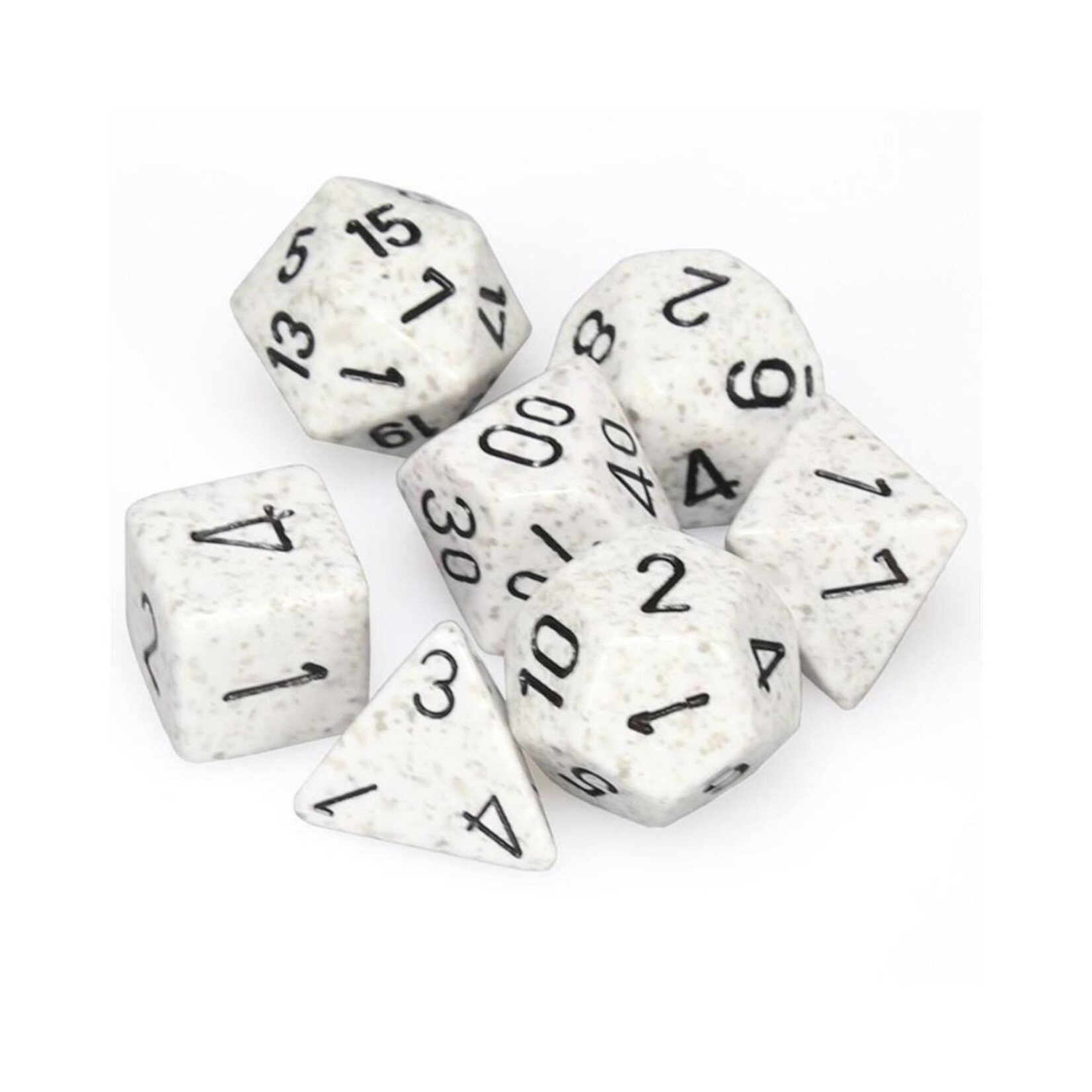 Chessex Chessex 7-Die set Speckled - Arctic Camo