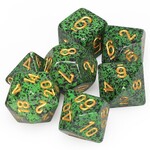 Chessex Chessex 7-Die set Speckled - Golden Recon