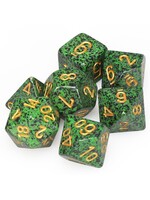 Chessex Chessex 7-Die set Speckled - Golden Recon