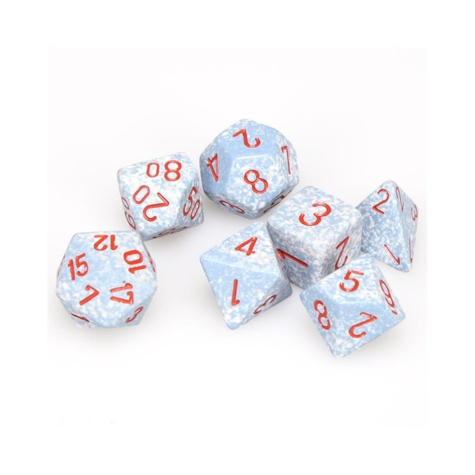 Chessex Chessex 7-Die set Speckled - Air