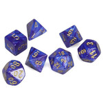 Chessex Chessex 7-Die set Lustrous - Purple/Gold