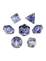 Chessex Chessex 7-Die set Nebula - Black/White