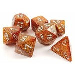 Chessex Chessex 7-Die set Glitter - Gold/Silver