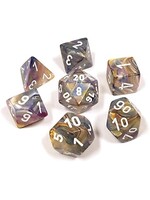 Chessex Chessex 7-Die set Festive - Carousel/White