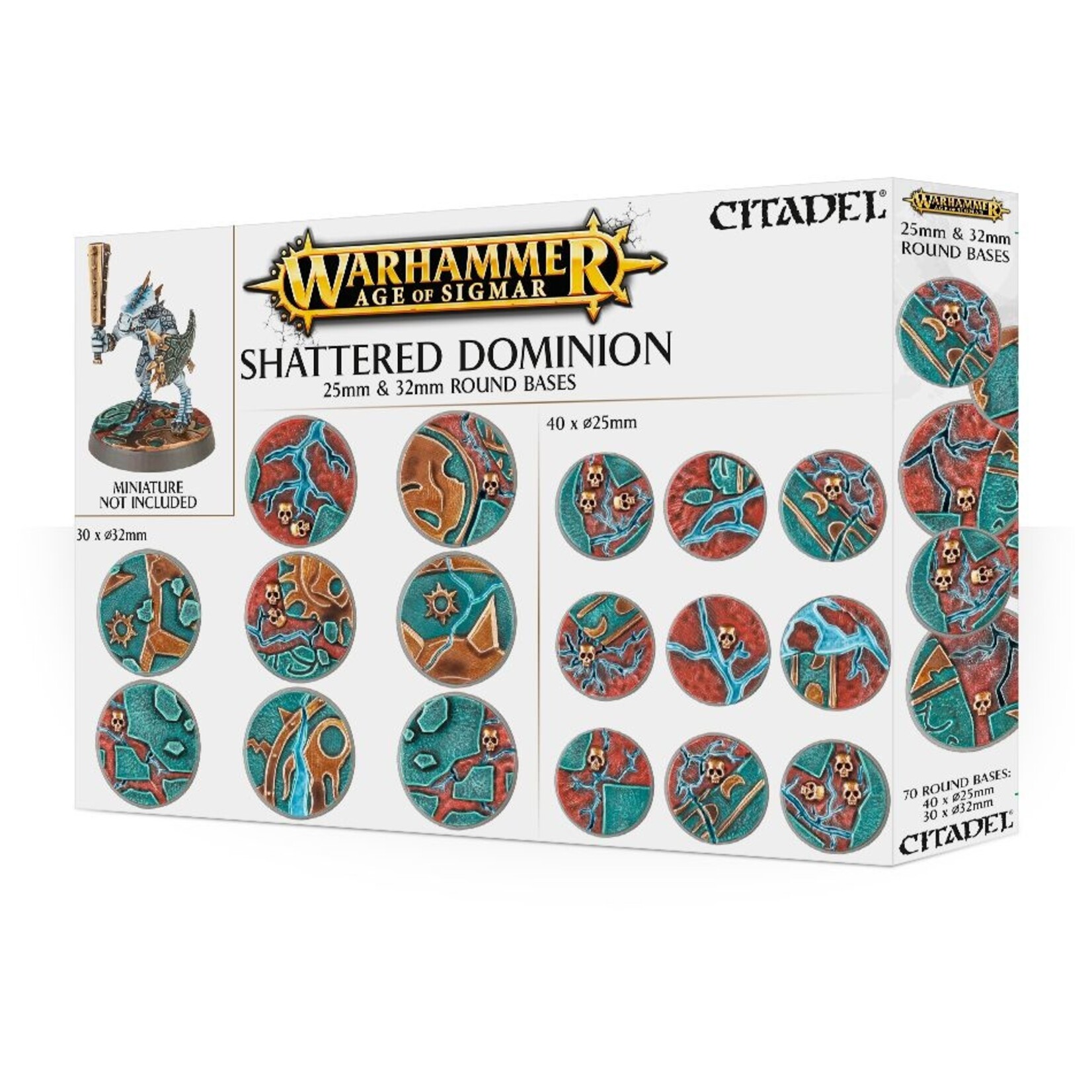 Games Workshop Shattered Dominion: 25mm & 32mm Round Bases