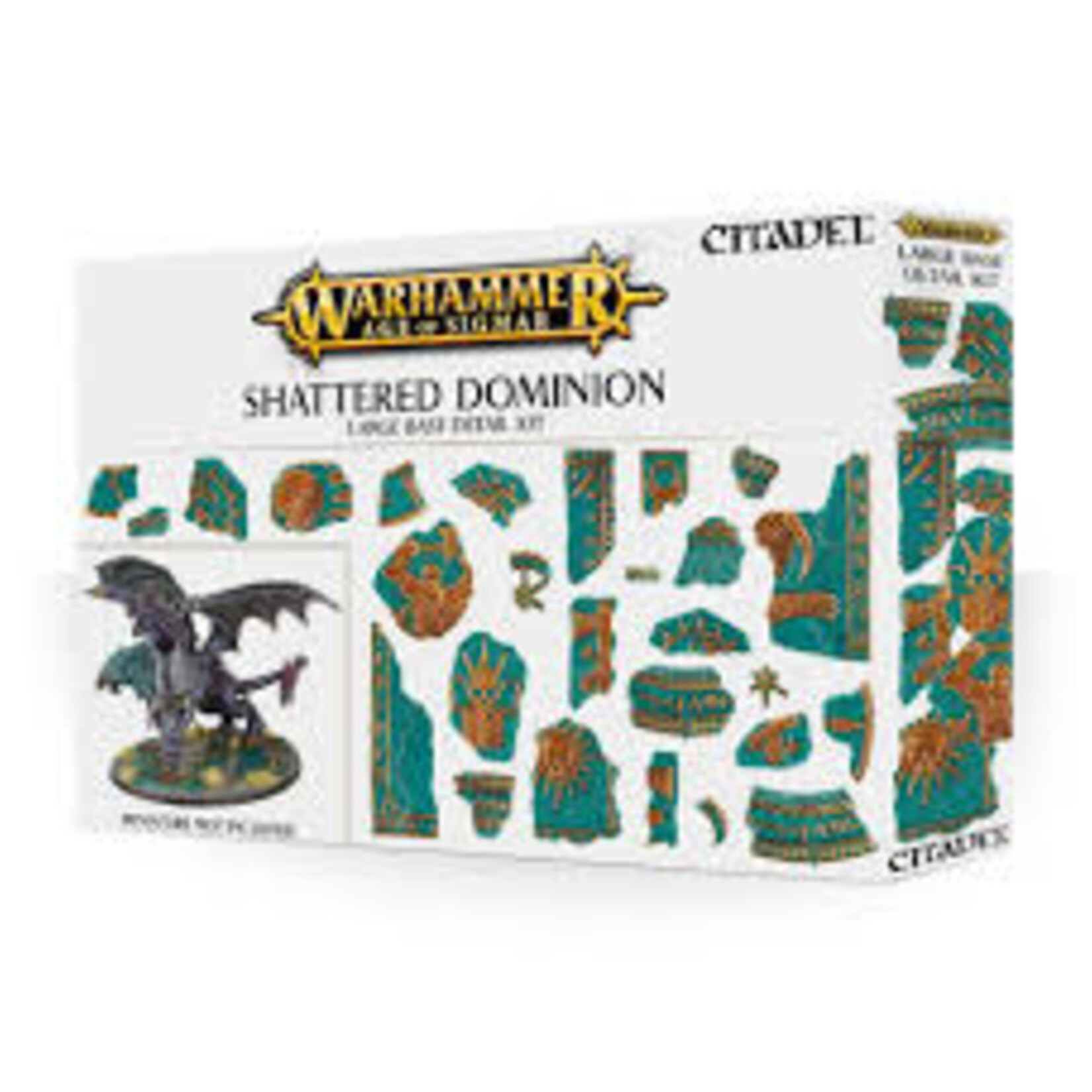 Games Workshop Shattered Dominion: Large Base Detail Kit