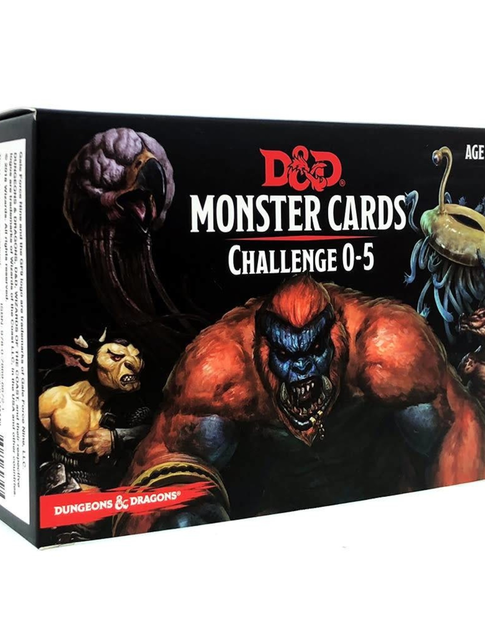 Gale Force Nine D&D 5th ed. Monster Cards Challenge 0-5