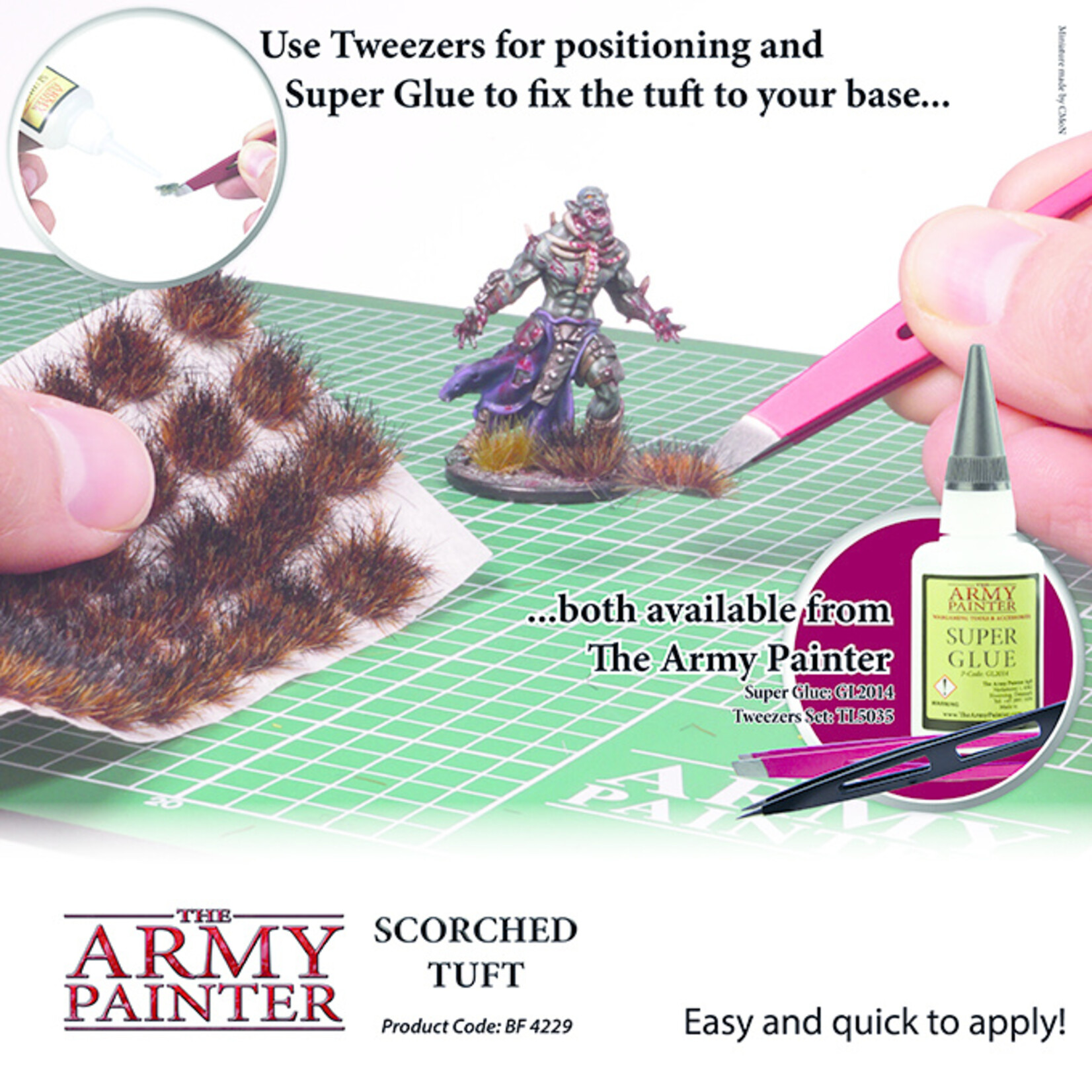 The Army Painter The Army Painter Tufts - Scorched