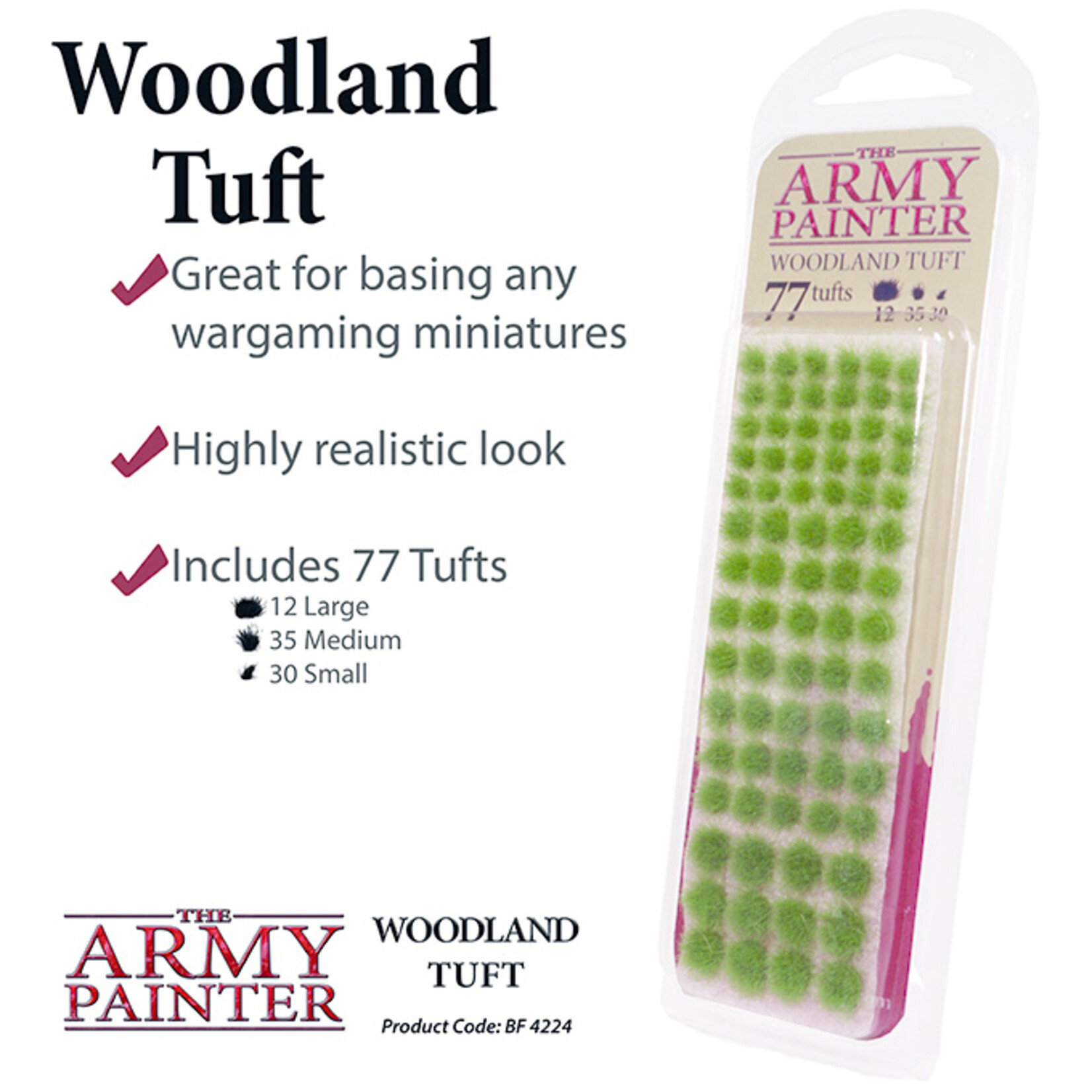 The Army Painter The Army Painter Tufts - Woodland