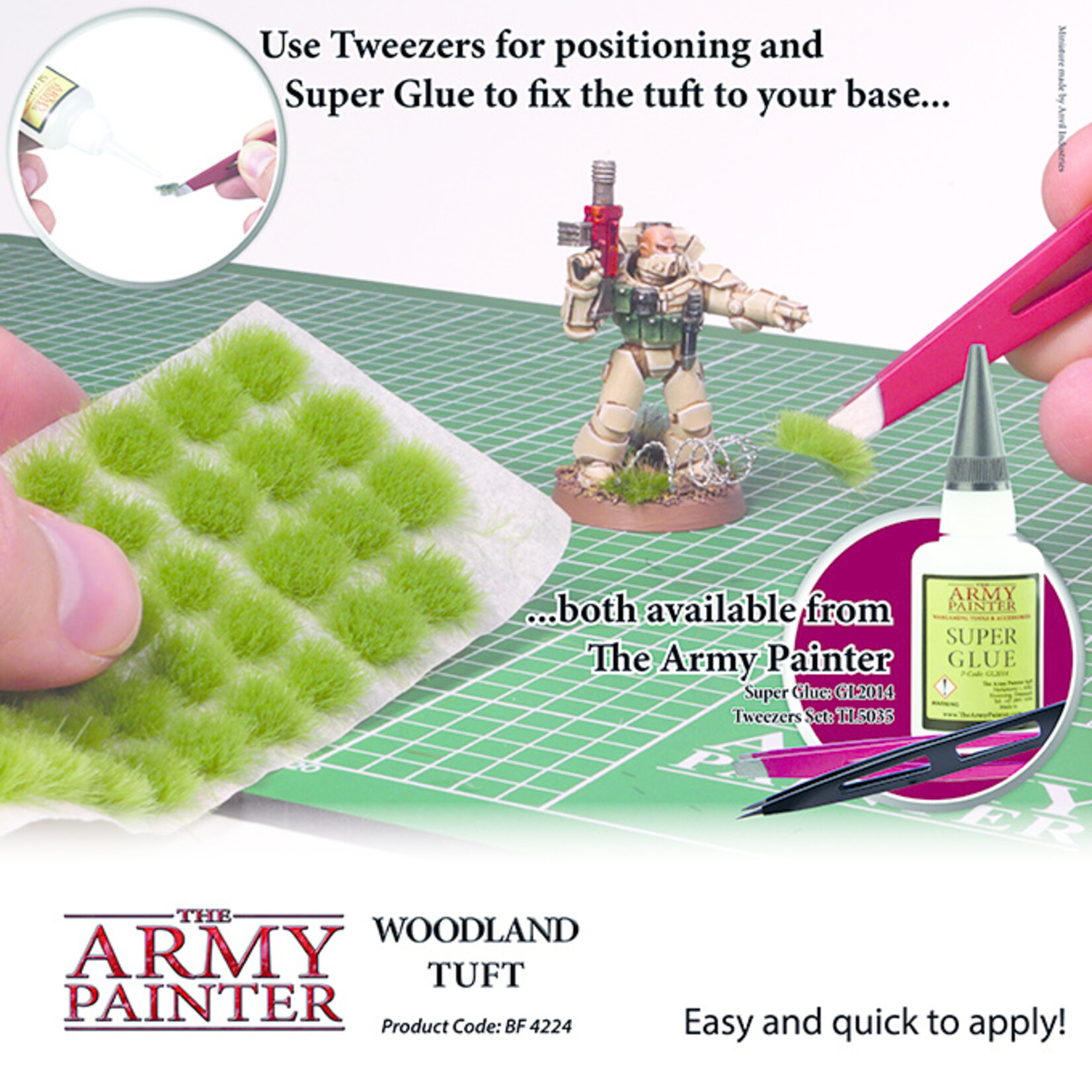 The Army Painter The Army Painter Tufts - Woodland