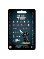 Games Workshop Space Marines Iron Hands Primaris Upgrades & Transfers