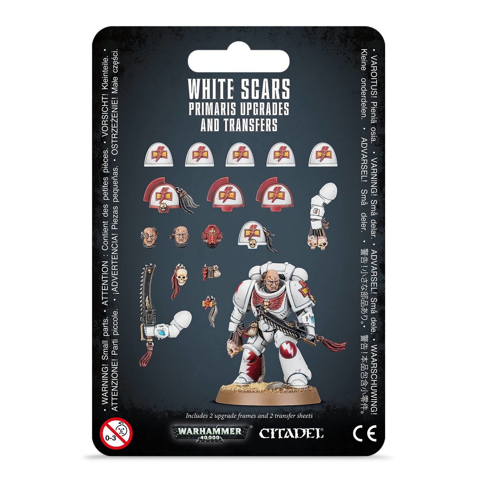 Games Workshop Space Marines White Scars Primaris Upgrades & Transfers