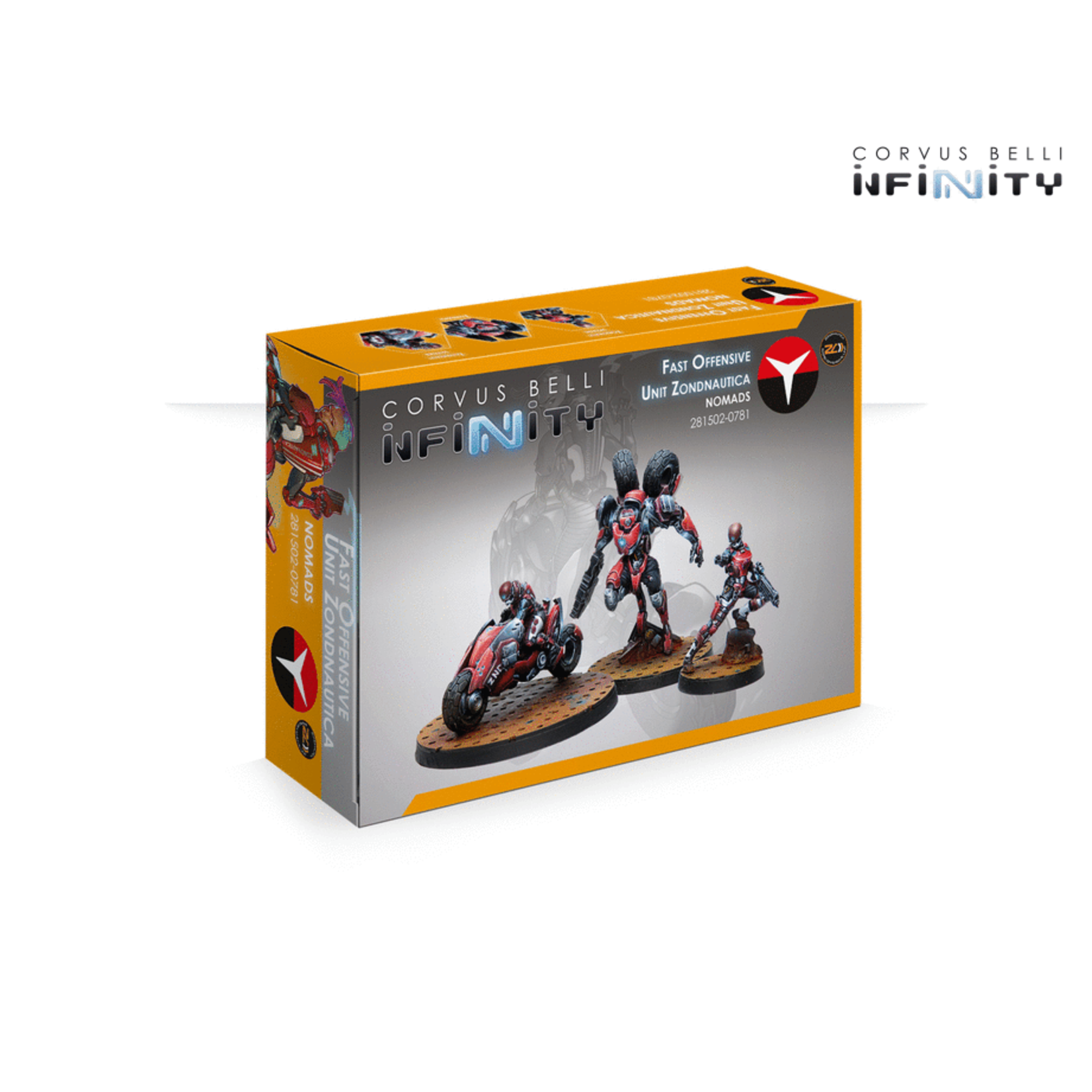 Corvus Belli Nomads Fast Offensive Unit Zondnautica