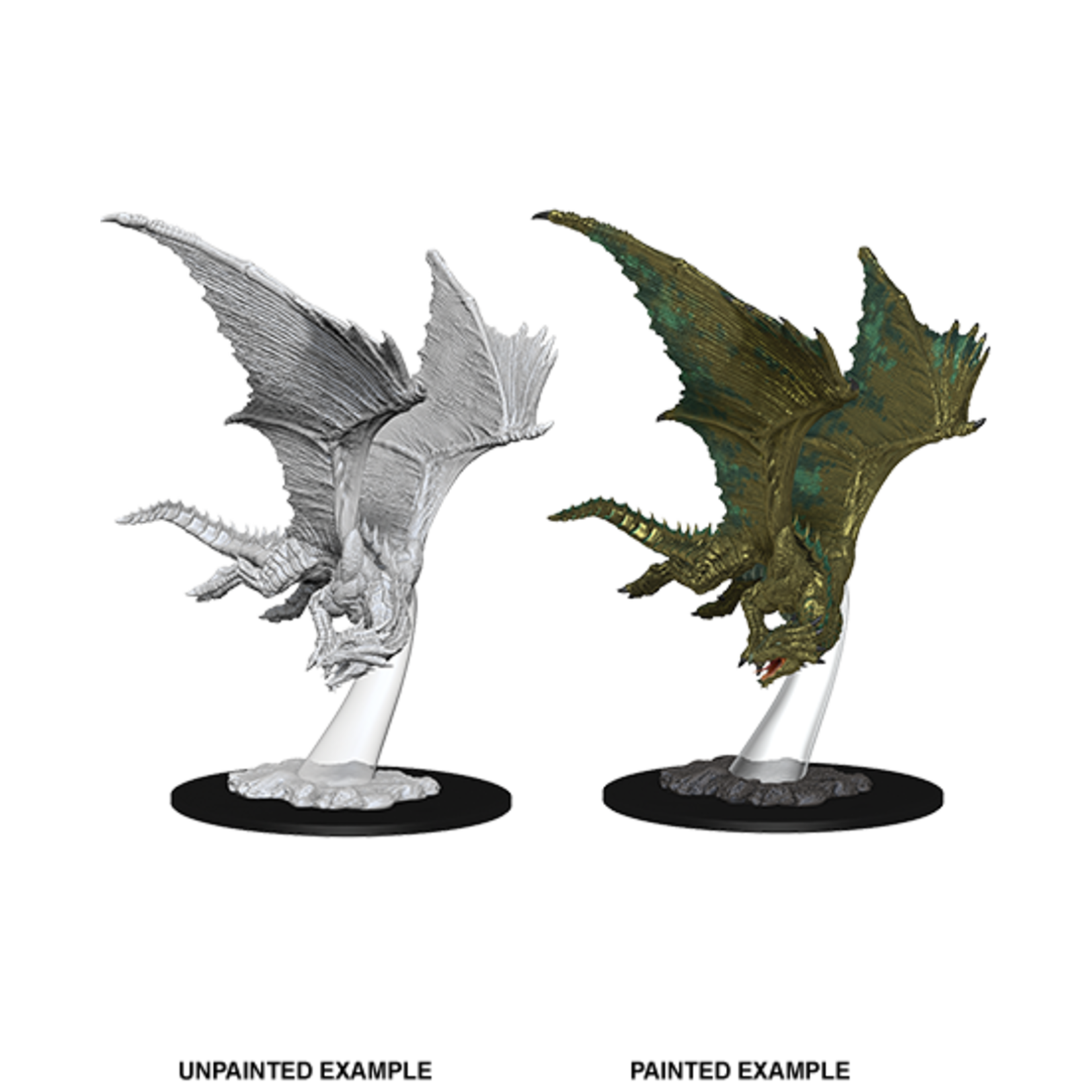 Wizkids D&D Nolzur's Marvelous Miniatures Young Bronze Dragon