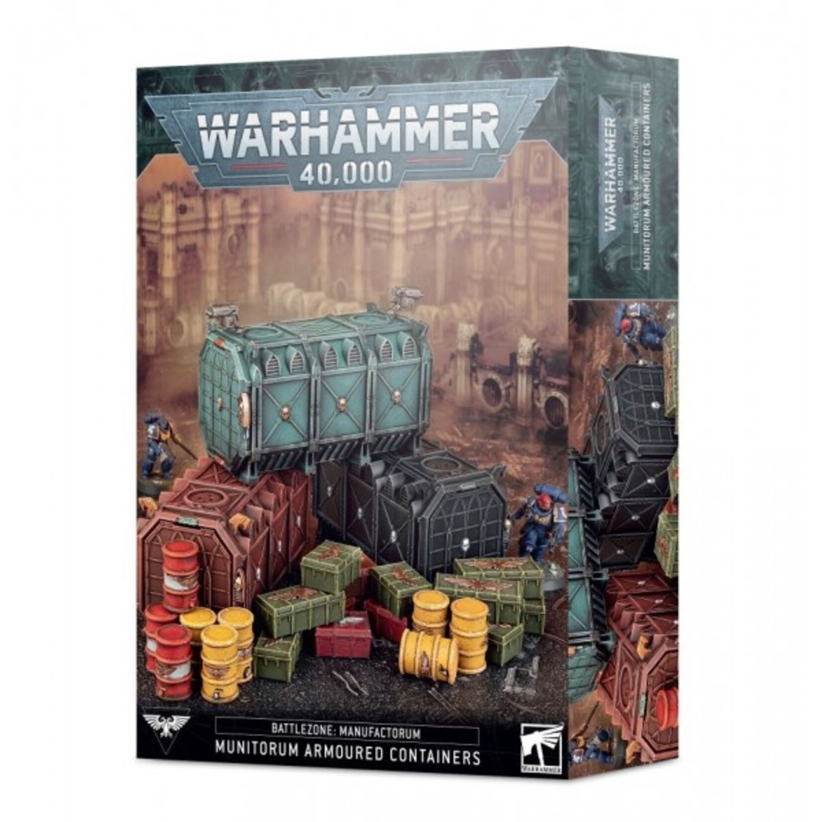 Games Workshop Battlezone Manufactorum: Munitorum Armoured Containers