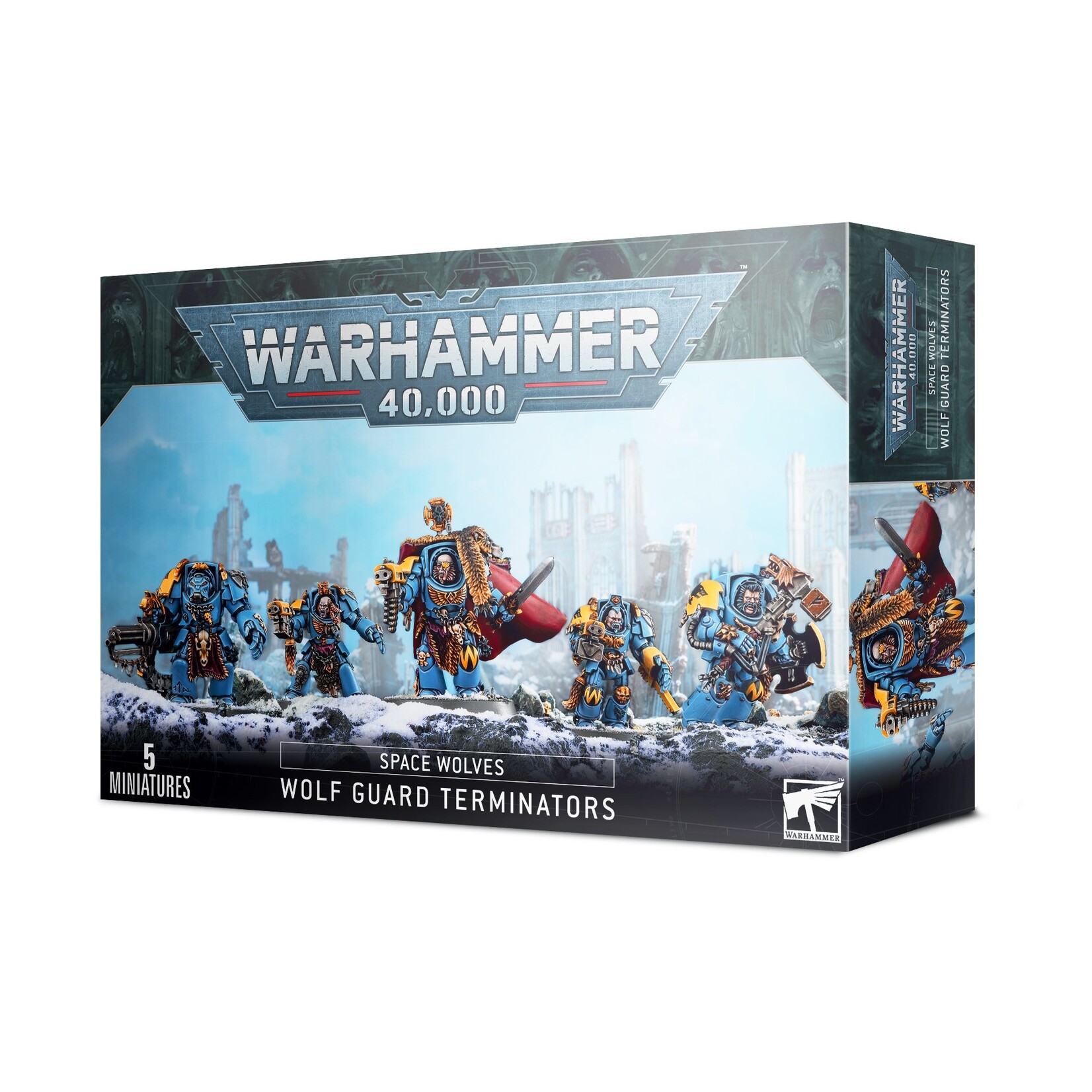 Games Workshop Space Wolves Wolf Guard Terminators