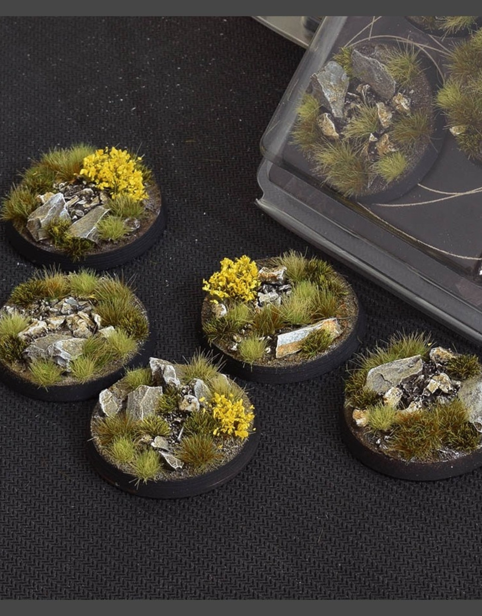 Gamers Grass Highland Bases Pre-Painted (5x 40mm Round)