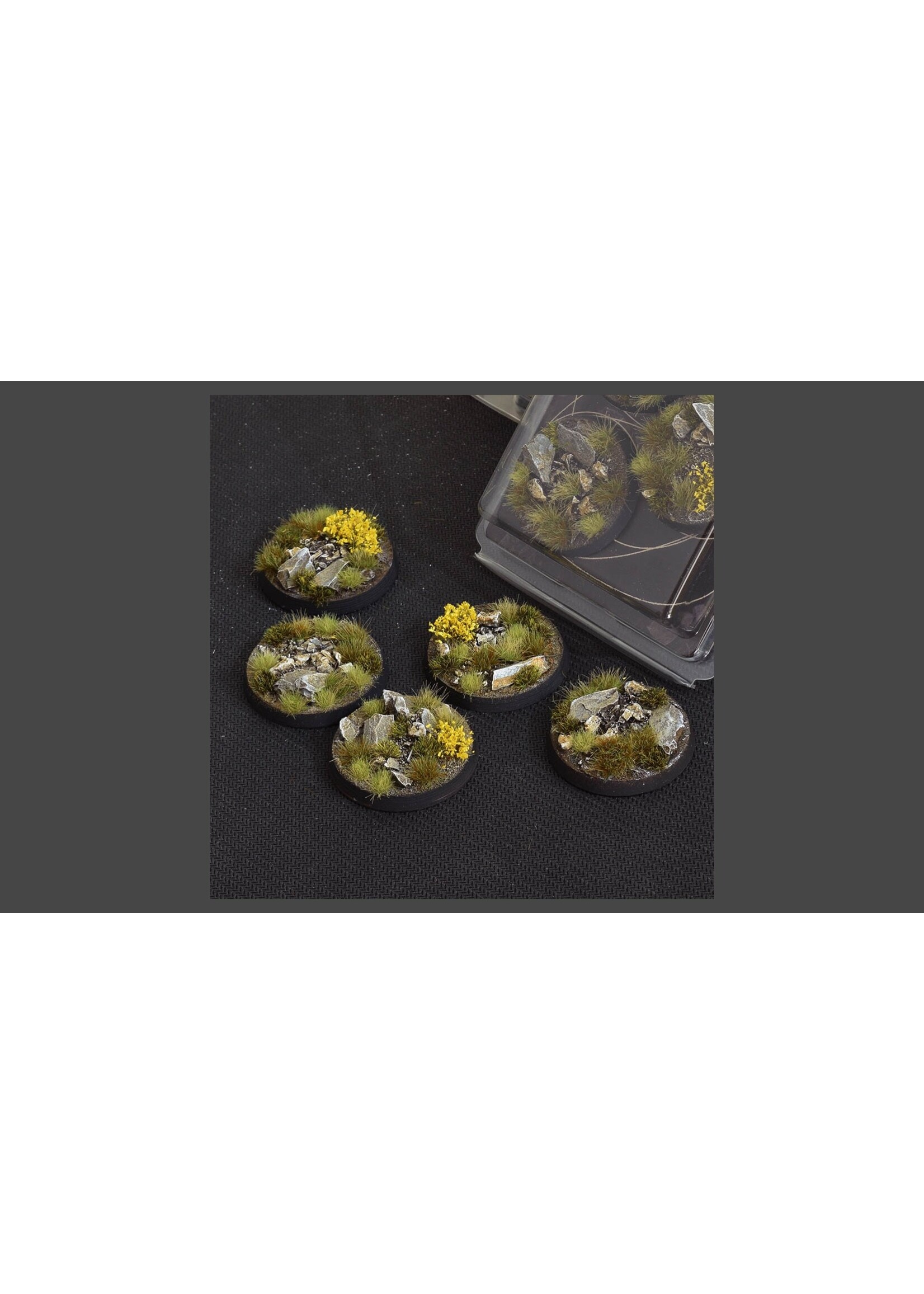 Gamers Grass Highland Bases Pre-Painted (5x 40mm Round)