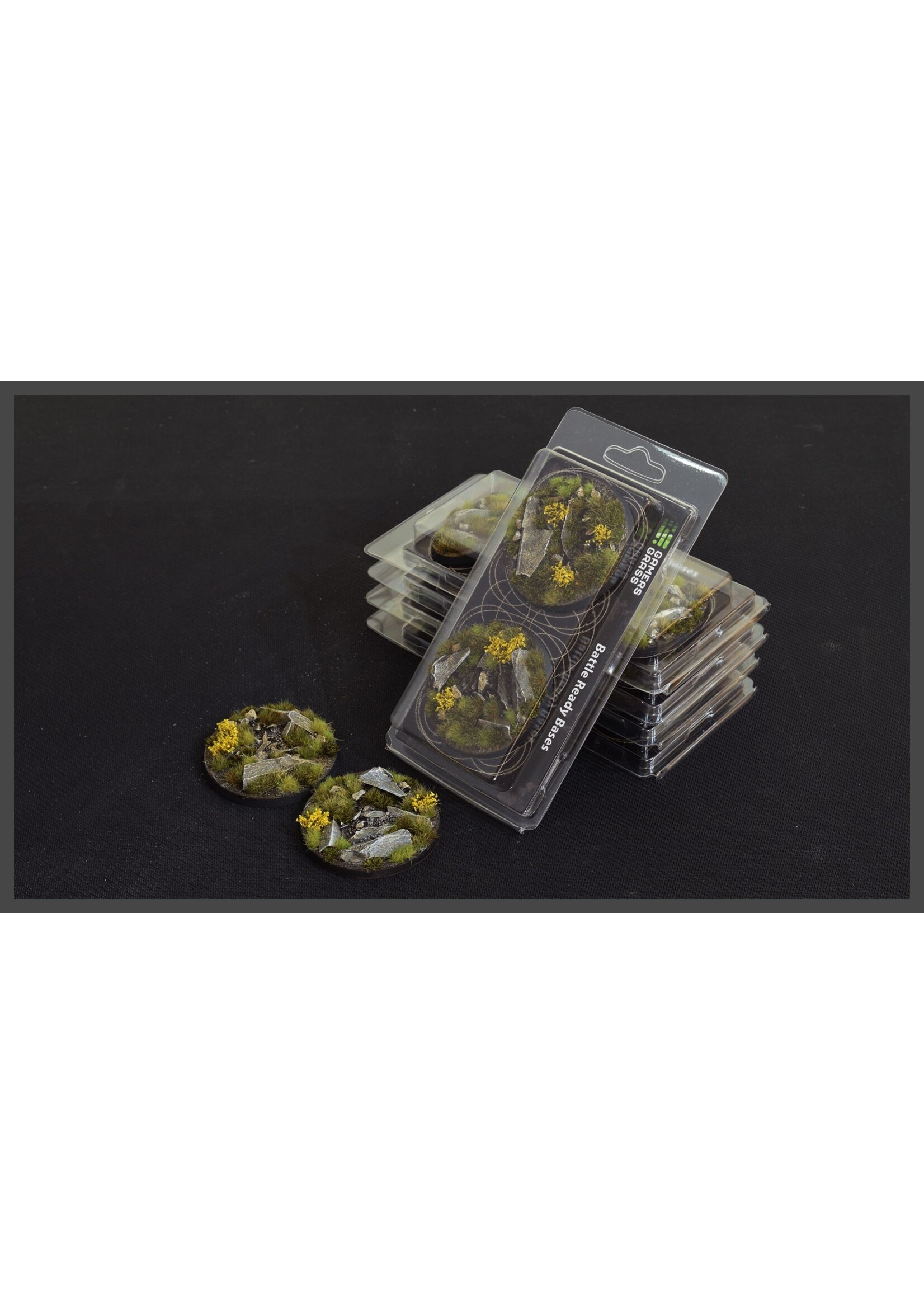 Gamers Grass Highland Bases Pre-Painted (2x 60mm Round)