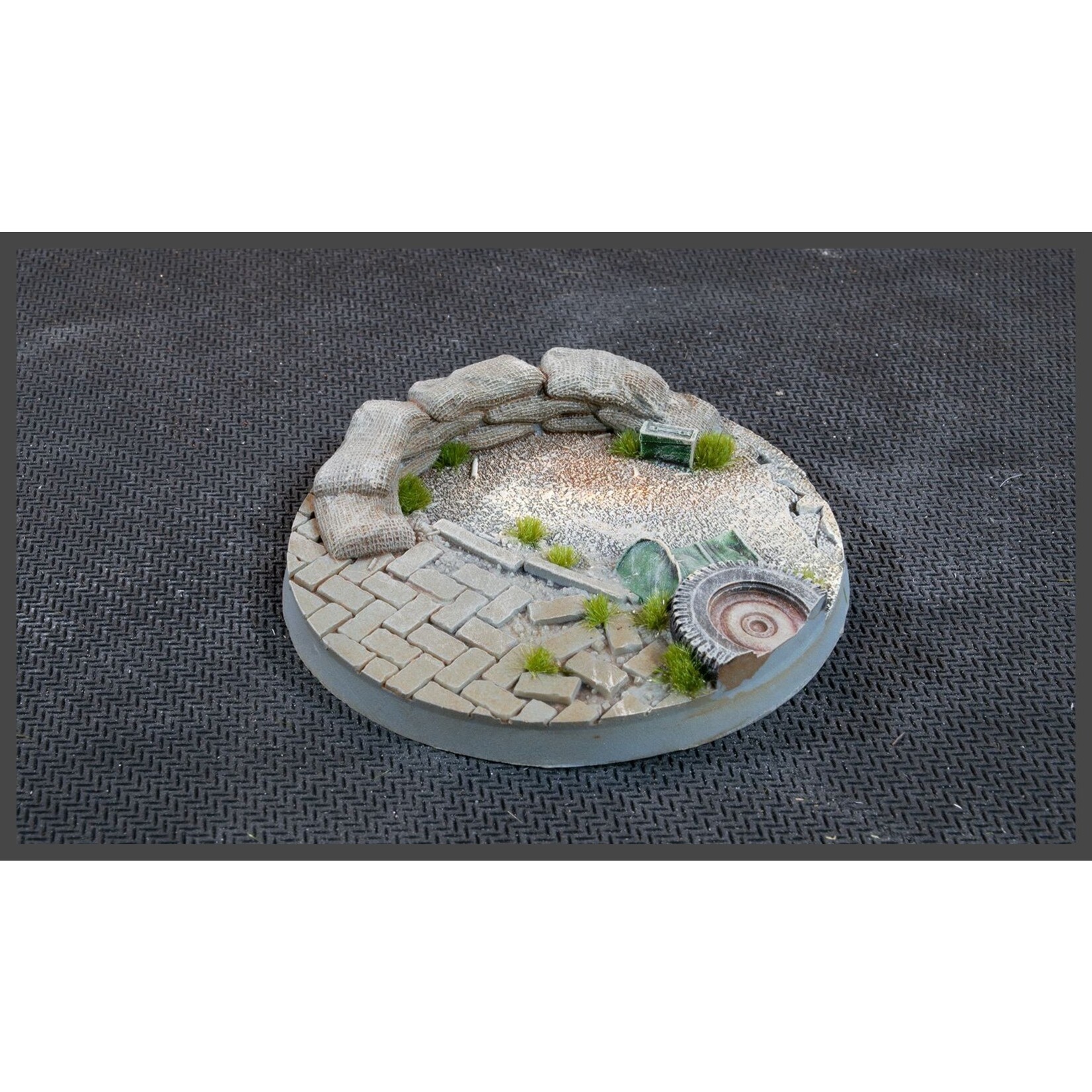 Gamers Grass Urban Warfare Bases Pre-Painted (2x 60mm Round)