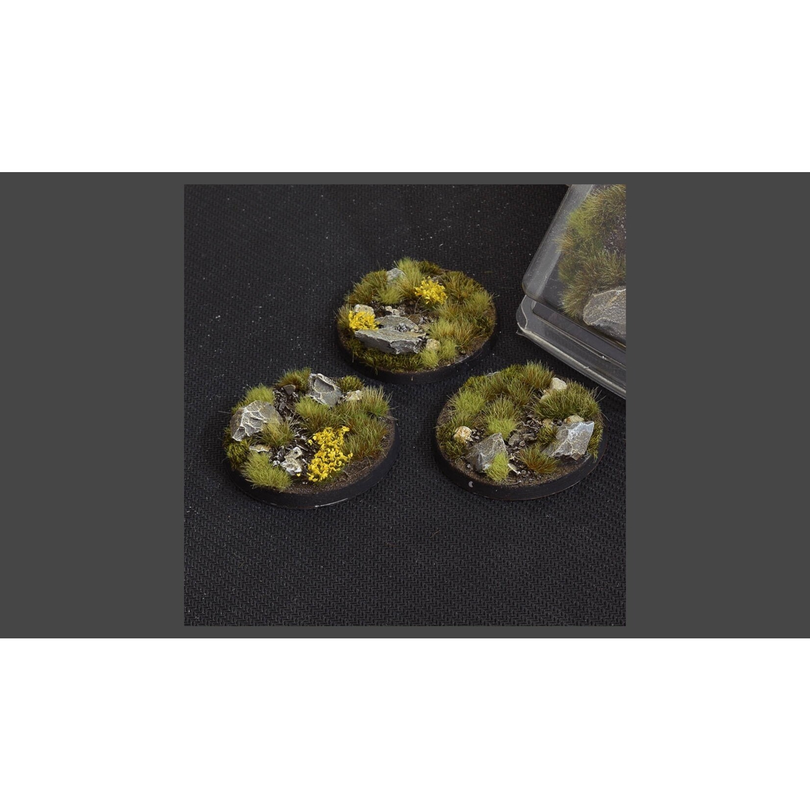 Gamers Grass Highland Bases Pre-Painted (3x 50mm Round)