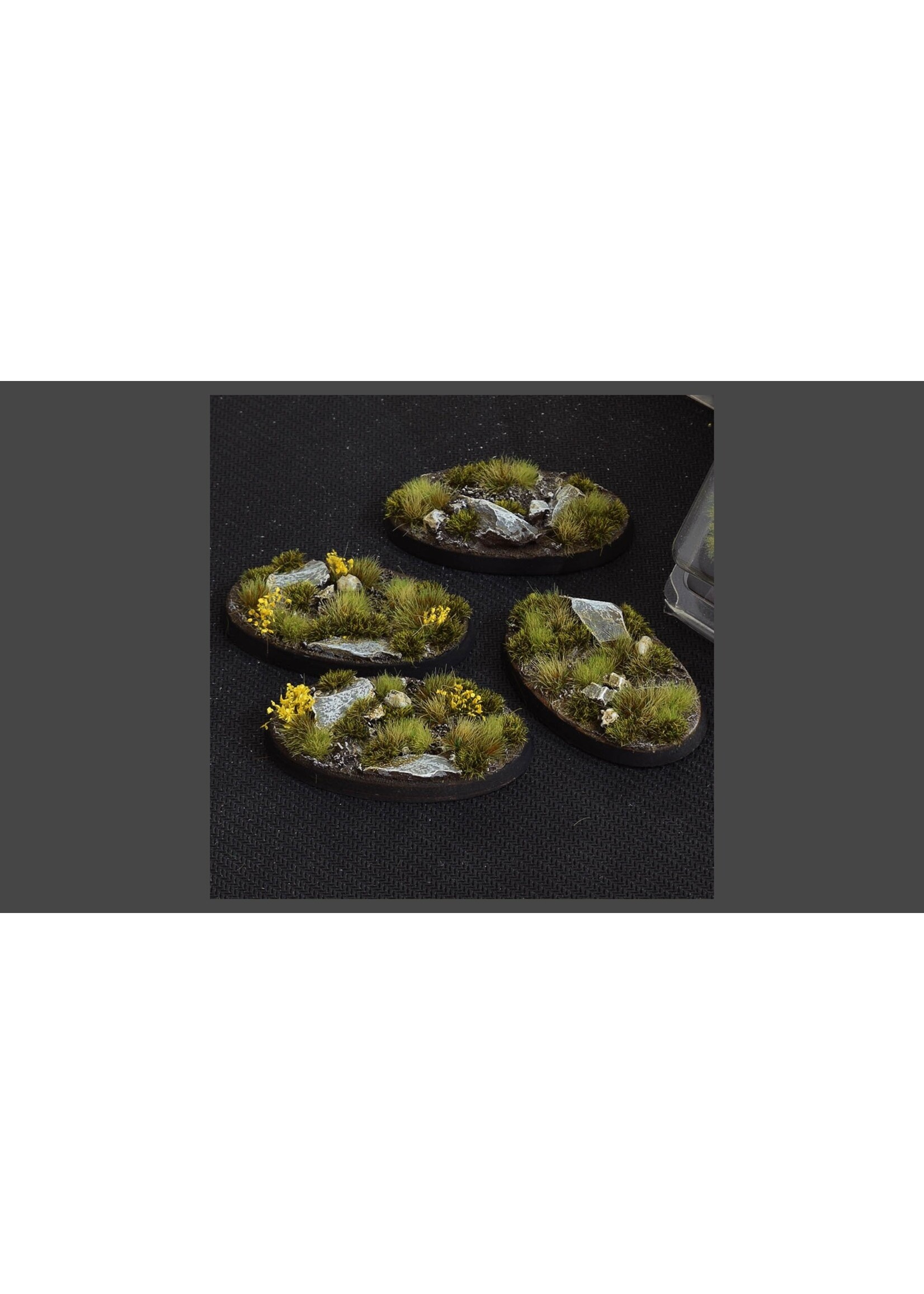 Gamers Grass Highland Bases Pre-Painted (4x 60mm Oval)
