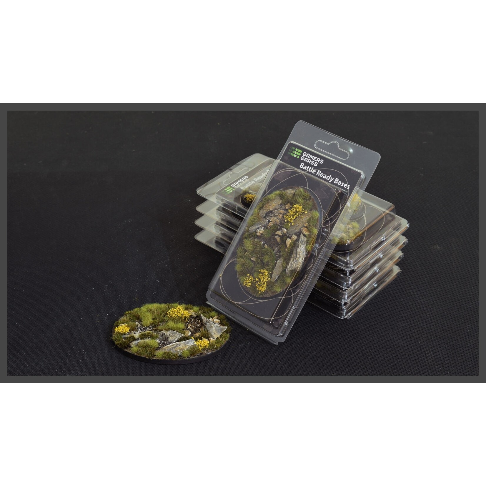 Gamers Grass Highland Bases Pre-Painted (1x 105mm Oval)