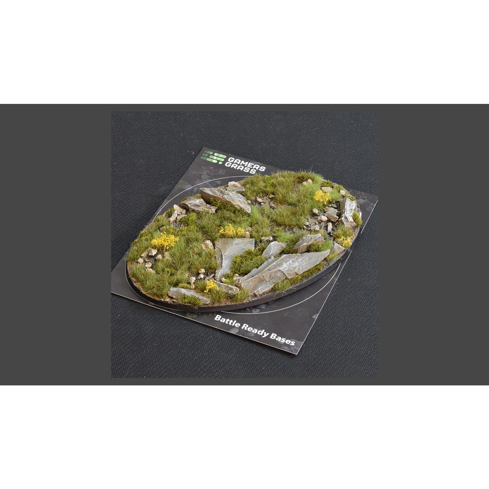 Gamers Grass Highland Bases Pre-Painted (1x 170mm Oval)