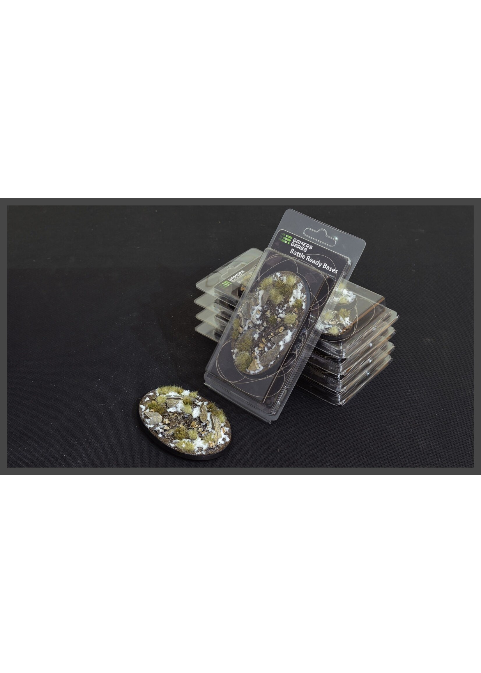 Gamers Grass Winter Bases Pre-Painted (1x 105mm Oval)