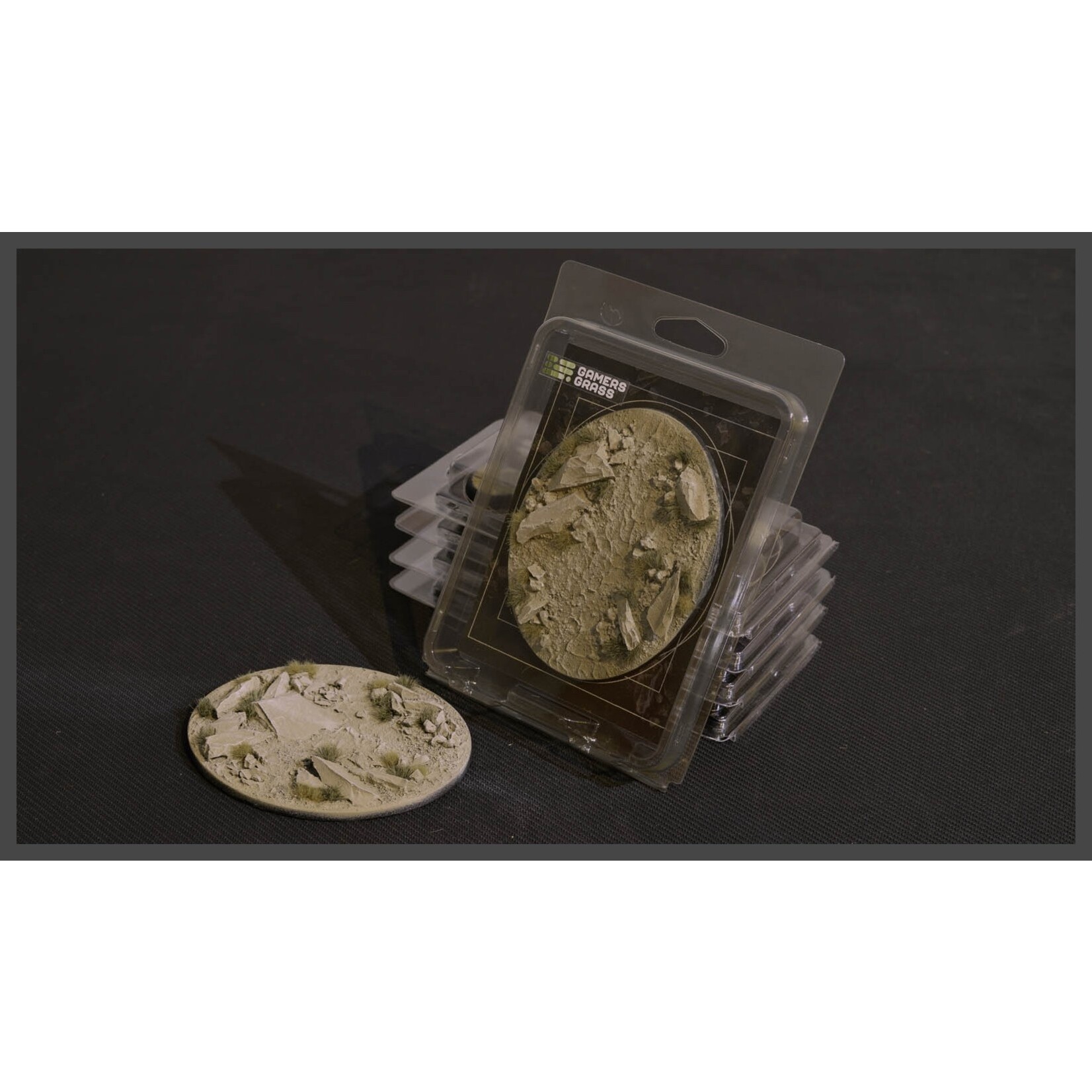 Gamers Grass Arid Steppe Bases Pre-Painted (1x 120mm Oval) **