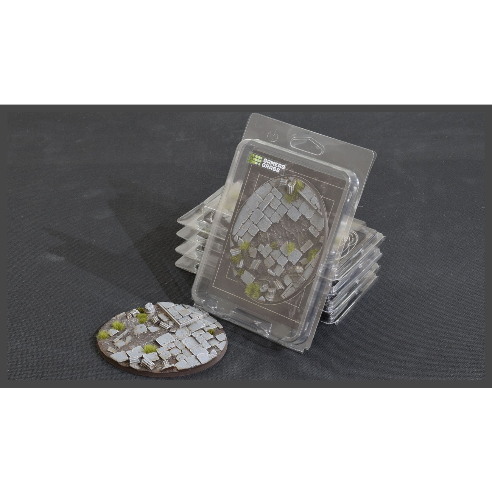 Gamers Grass Temple Bases Pre-Painted (1x 120mm Oval)