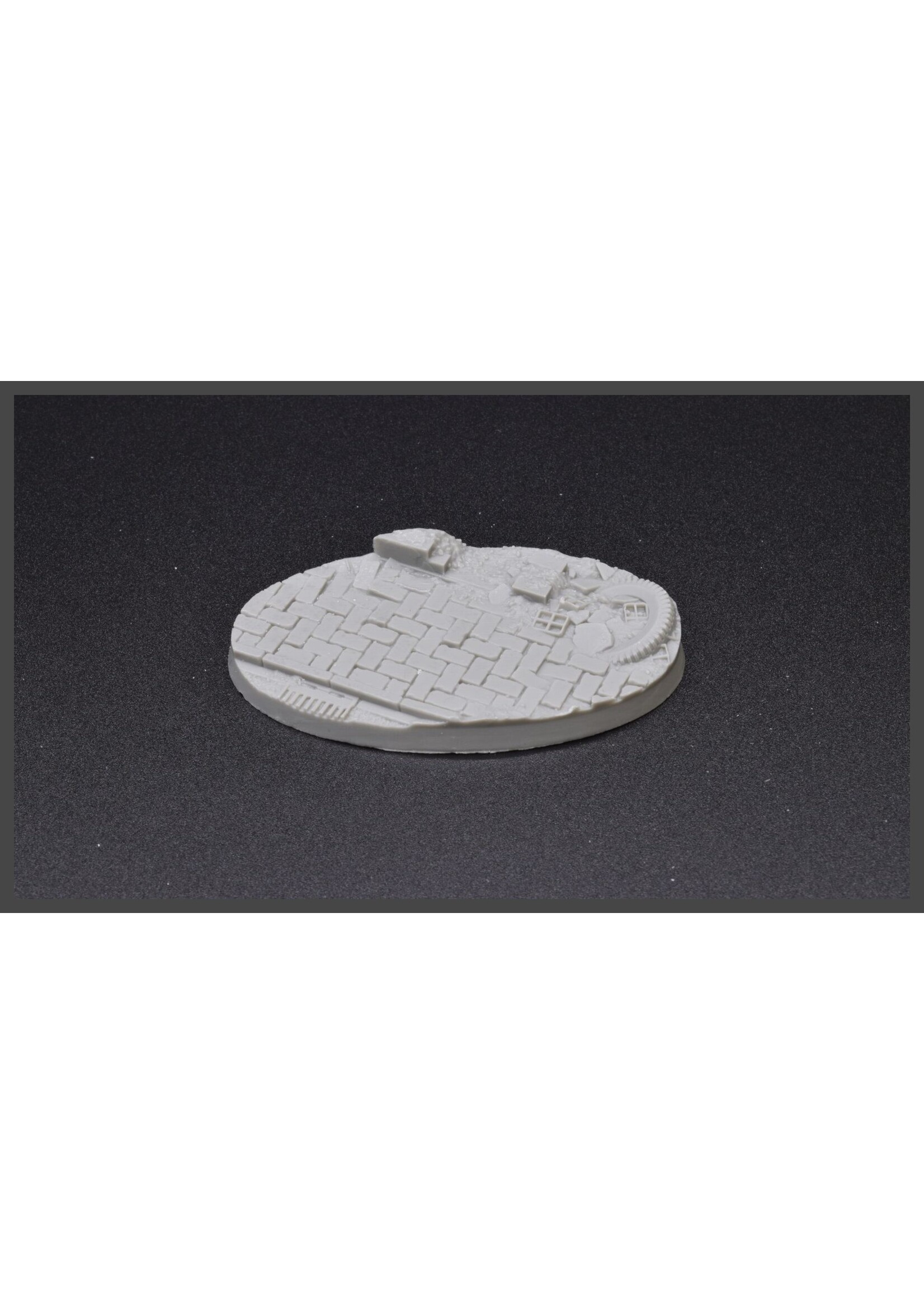 Gamers Grass Urban Warfare Resin Bases Unpainted (3x 75mm Oval)