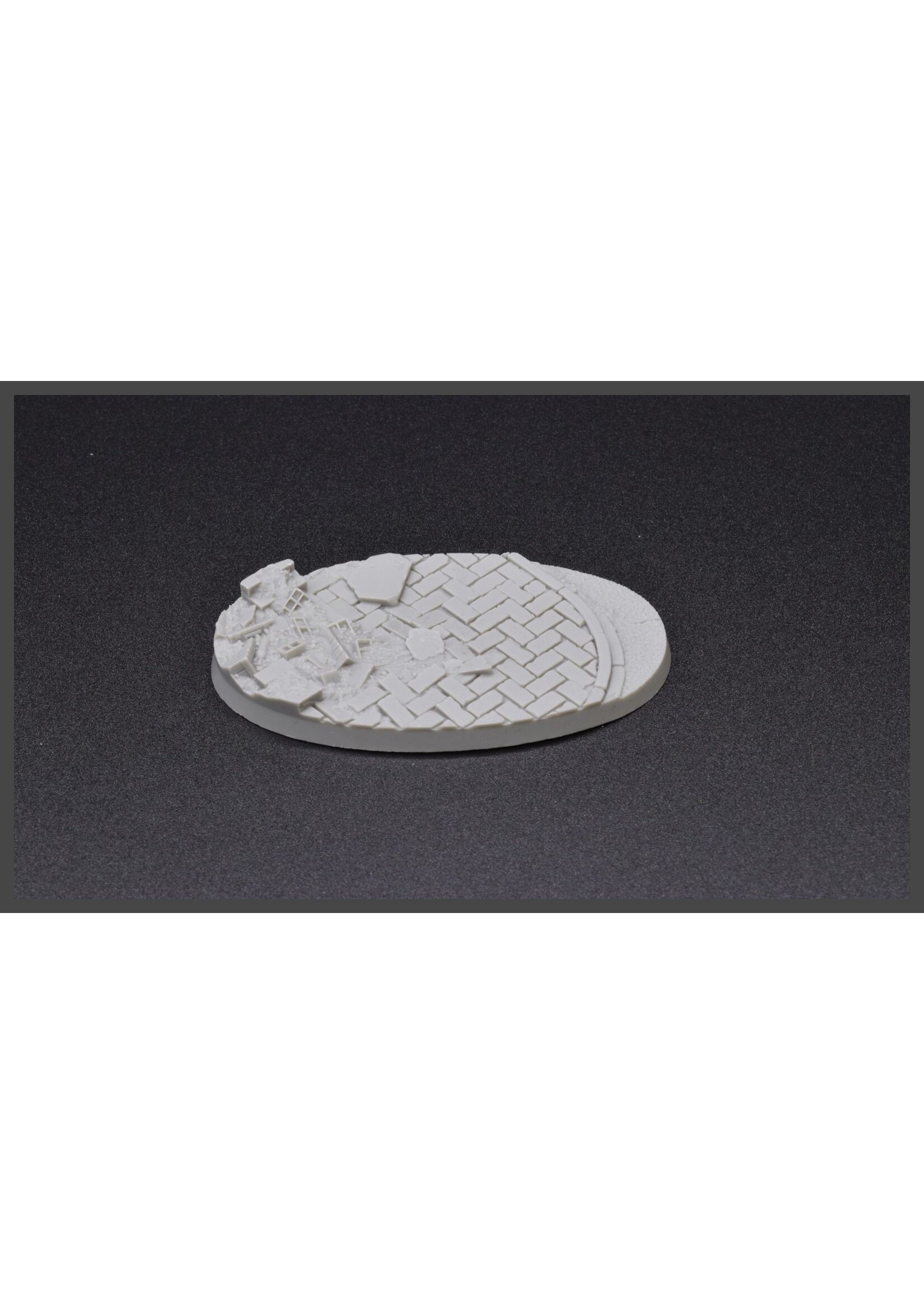 Gamers Grass Urban Warfare Resin Bases Unpainted (3x 75mm Oval)