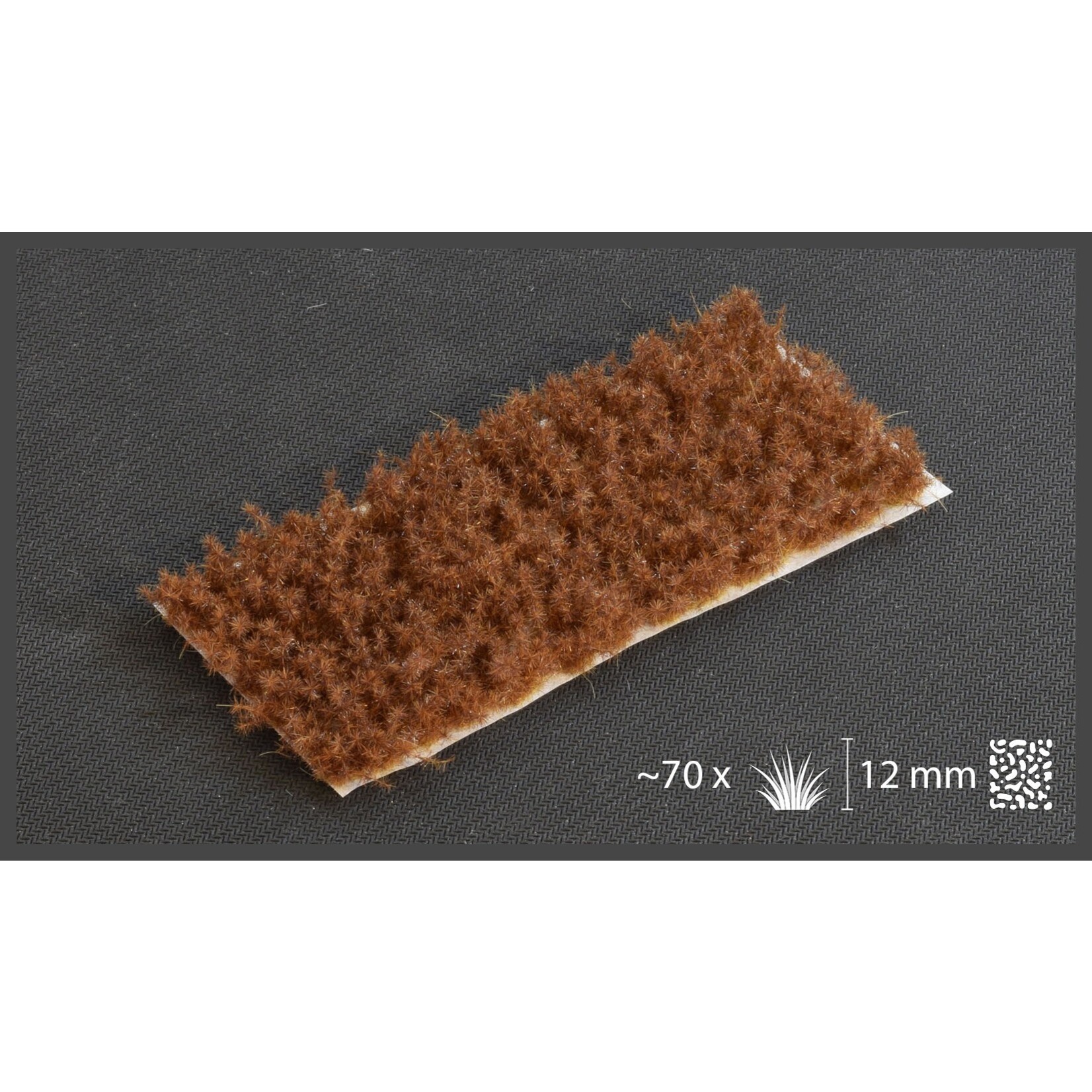 Gamers Grass Spikey Brown Tufts Wild (12mm)