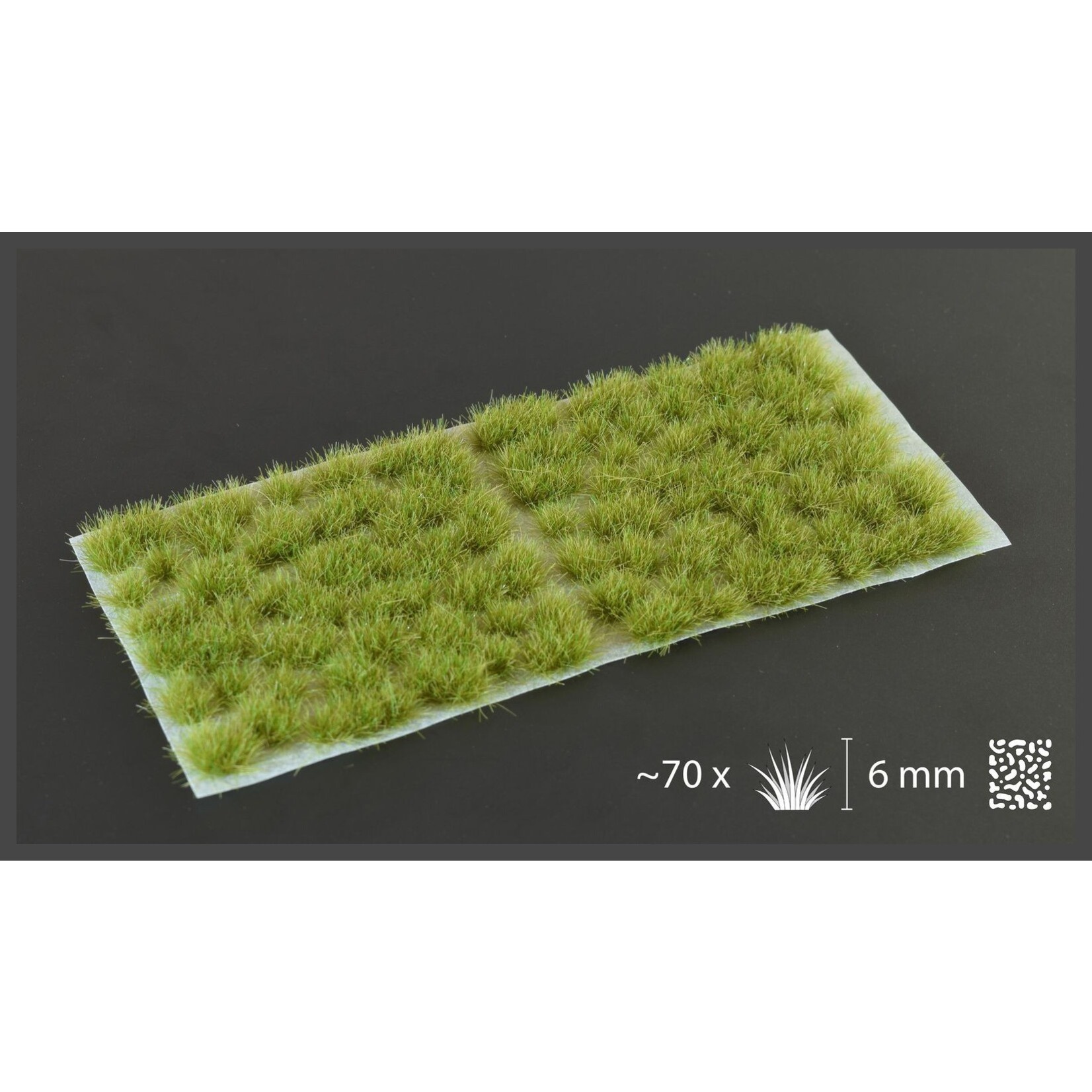 Gamers Grass Dry Green Tufts Wild (6mm)