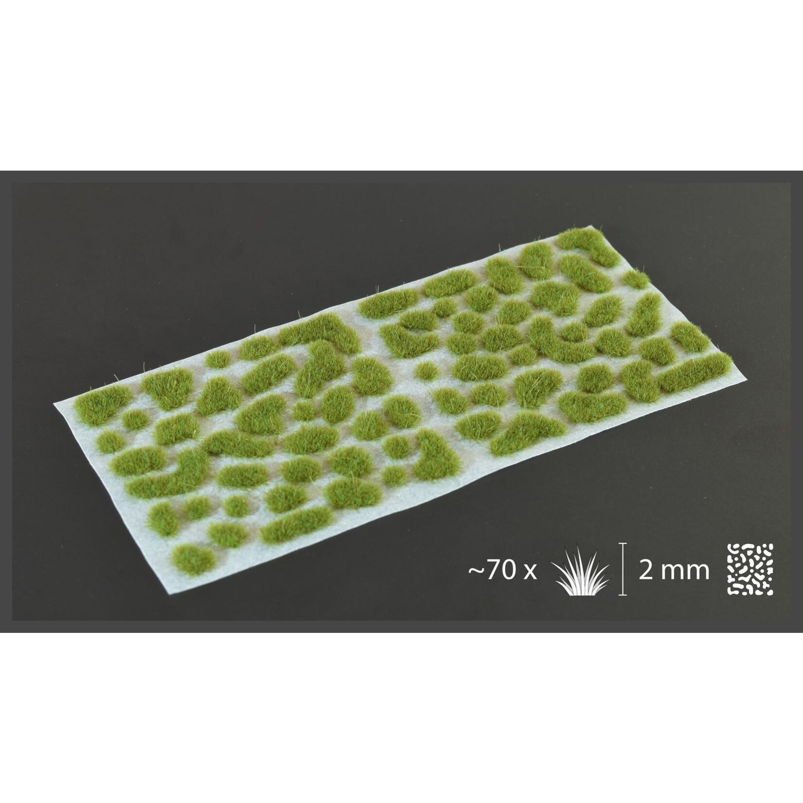 Gamers Grass Dry Green Tufts Wild (2mm) **
